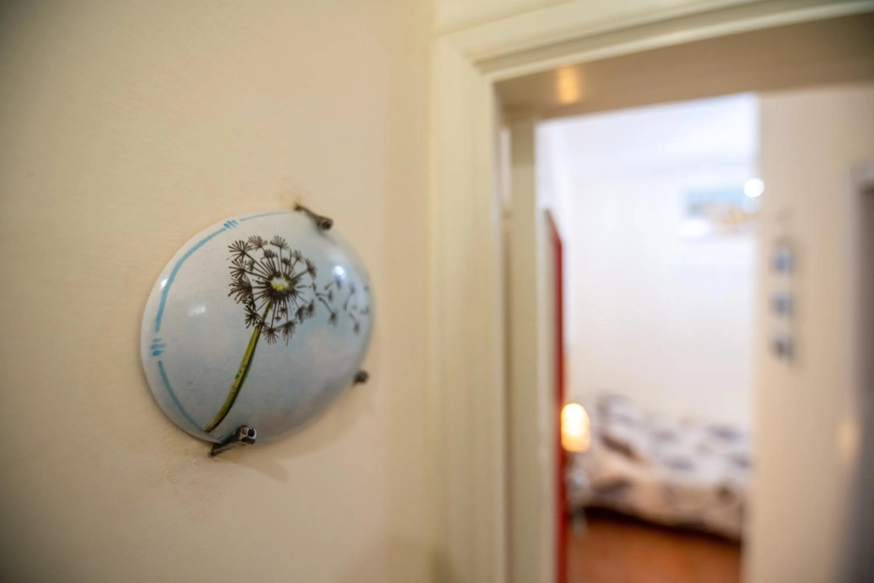 Decorative detail, Bed in Terre Dipinte