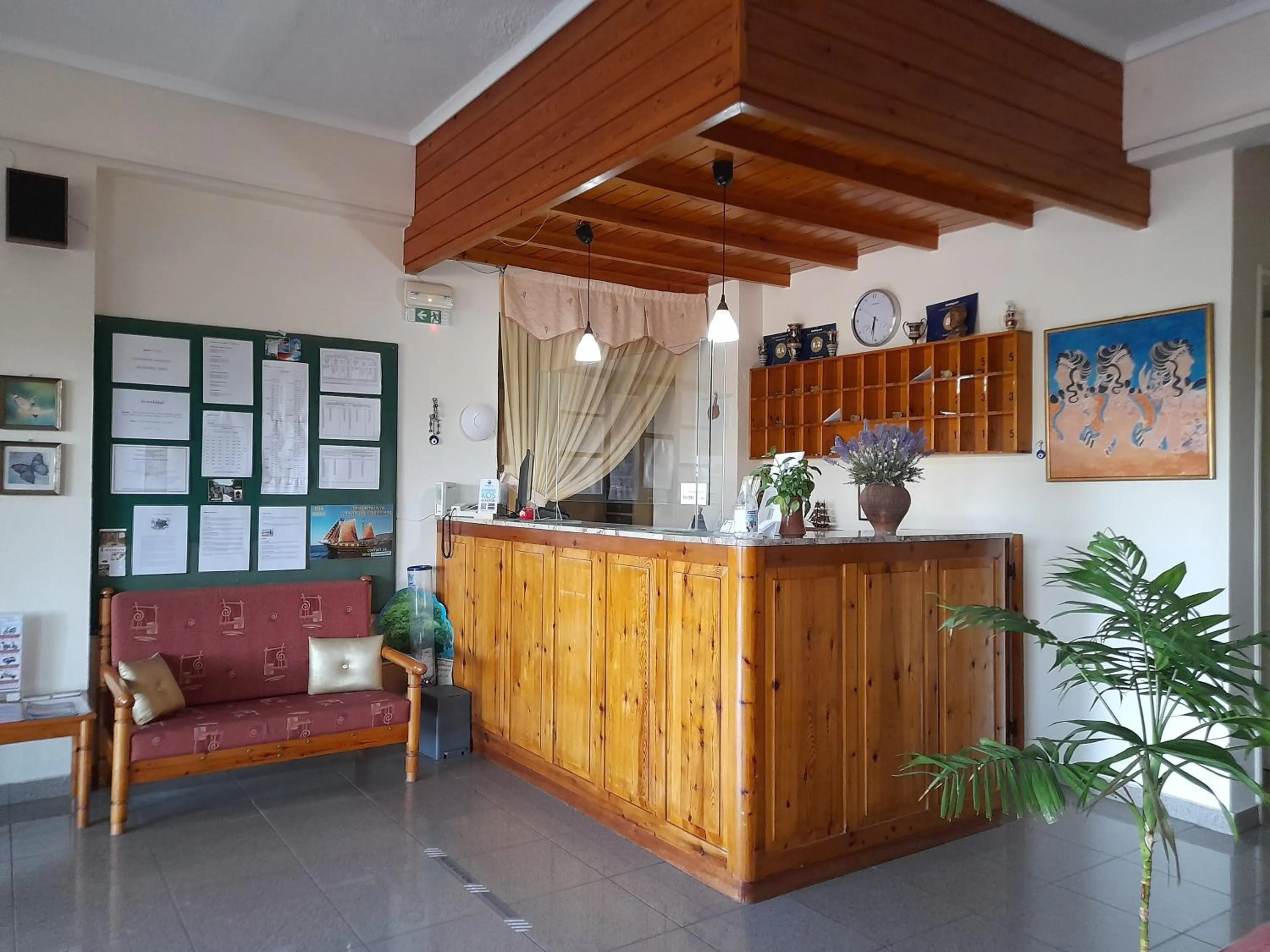 Lobby or reception in Phaethon Hotel