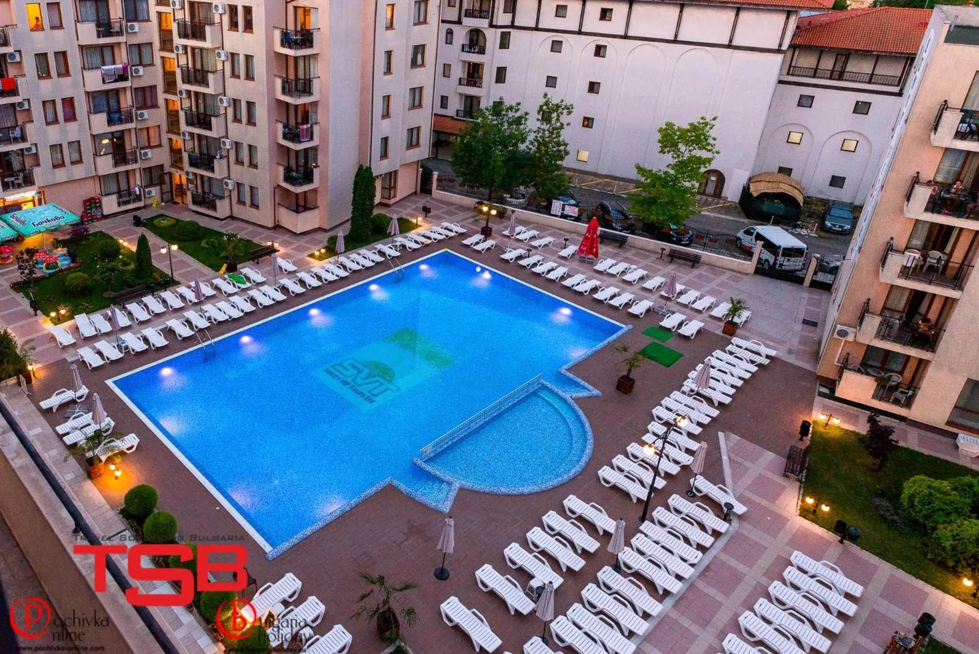 Pool view in TSB Sunny Victory