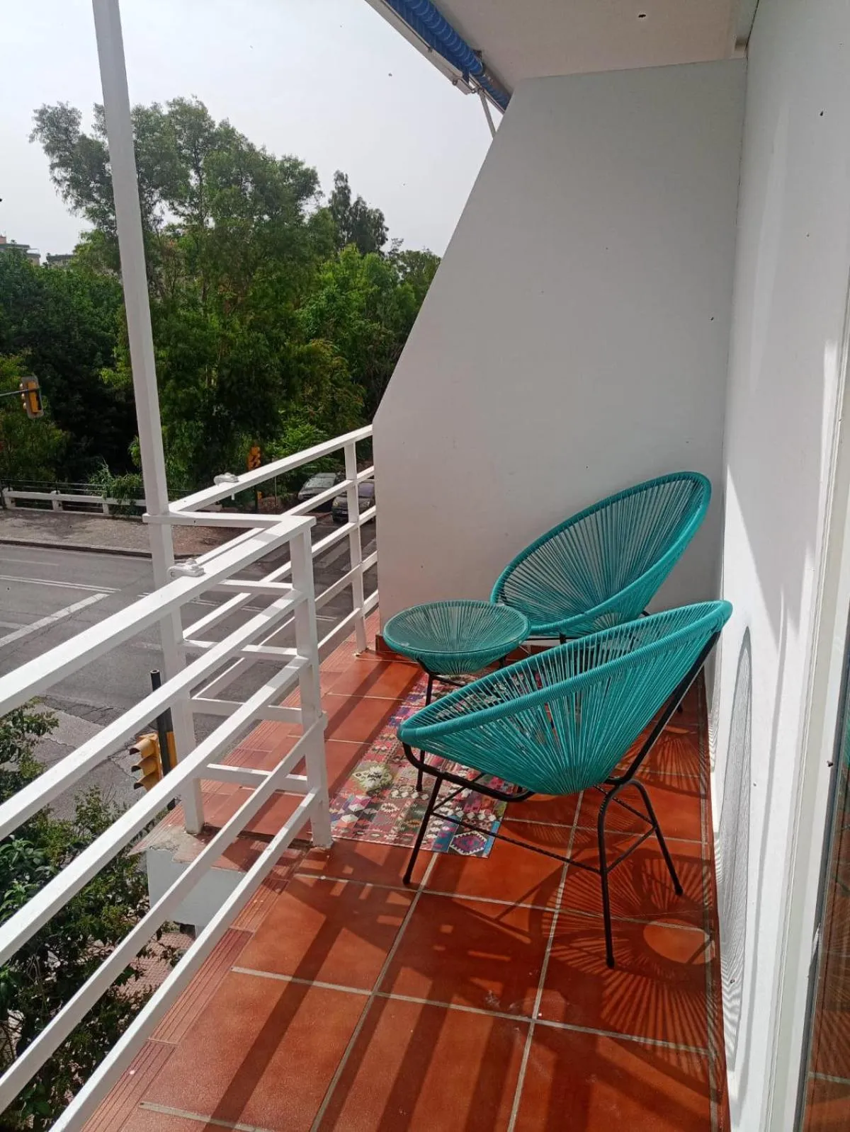 Balcony/Terrace in La Moraga de Poniente Malaga Hostel