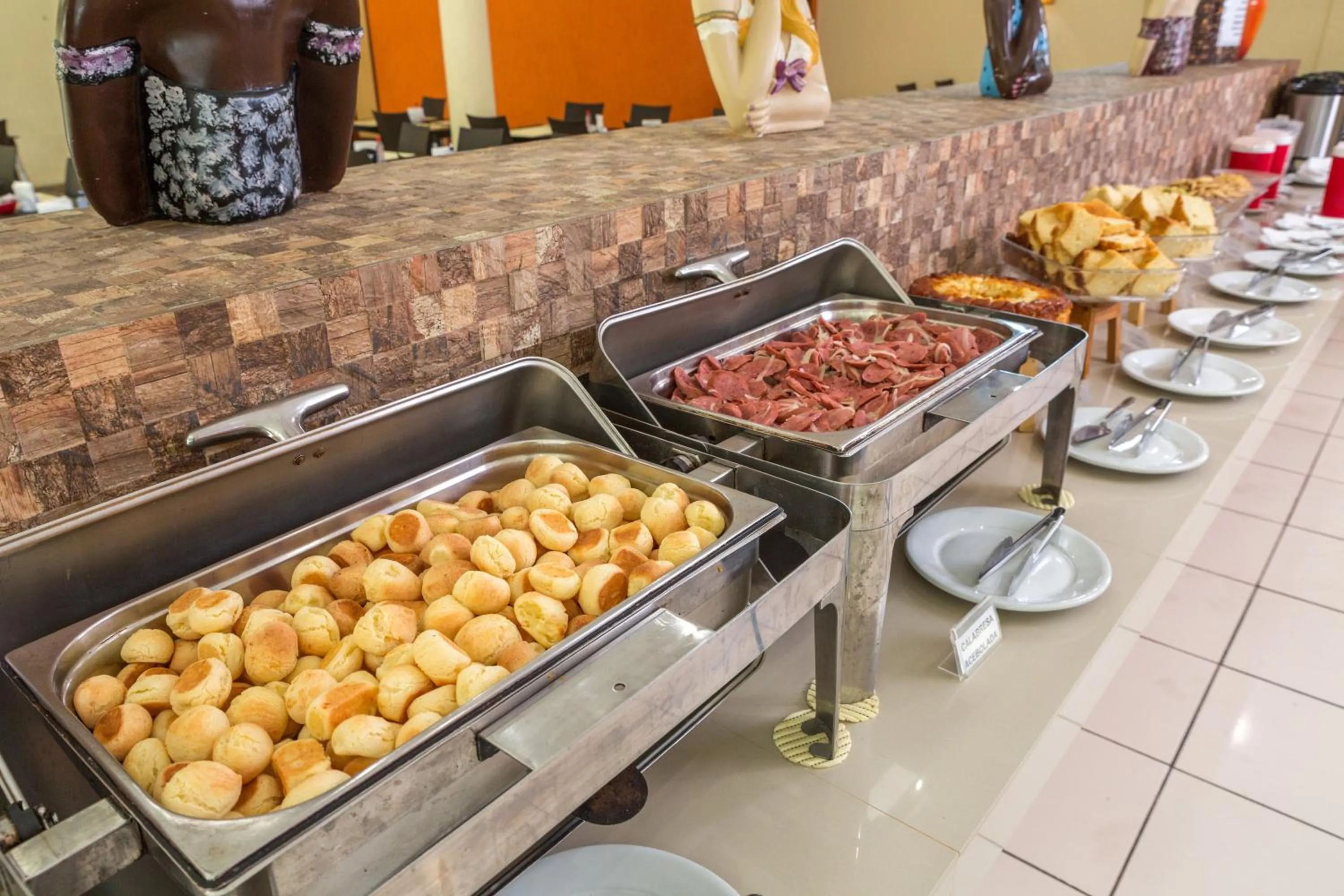 Continental breakfast in Hotel Beach Hills