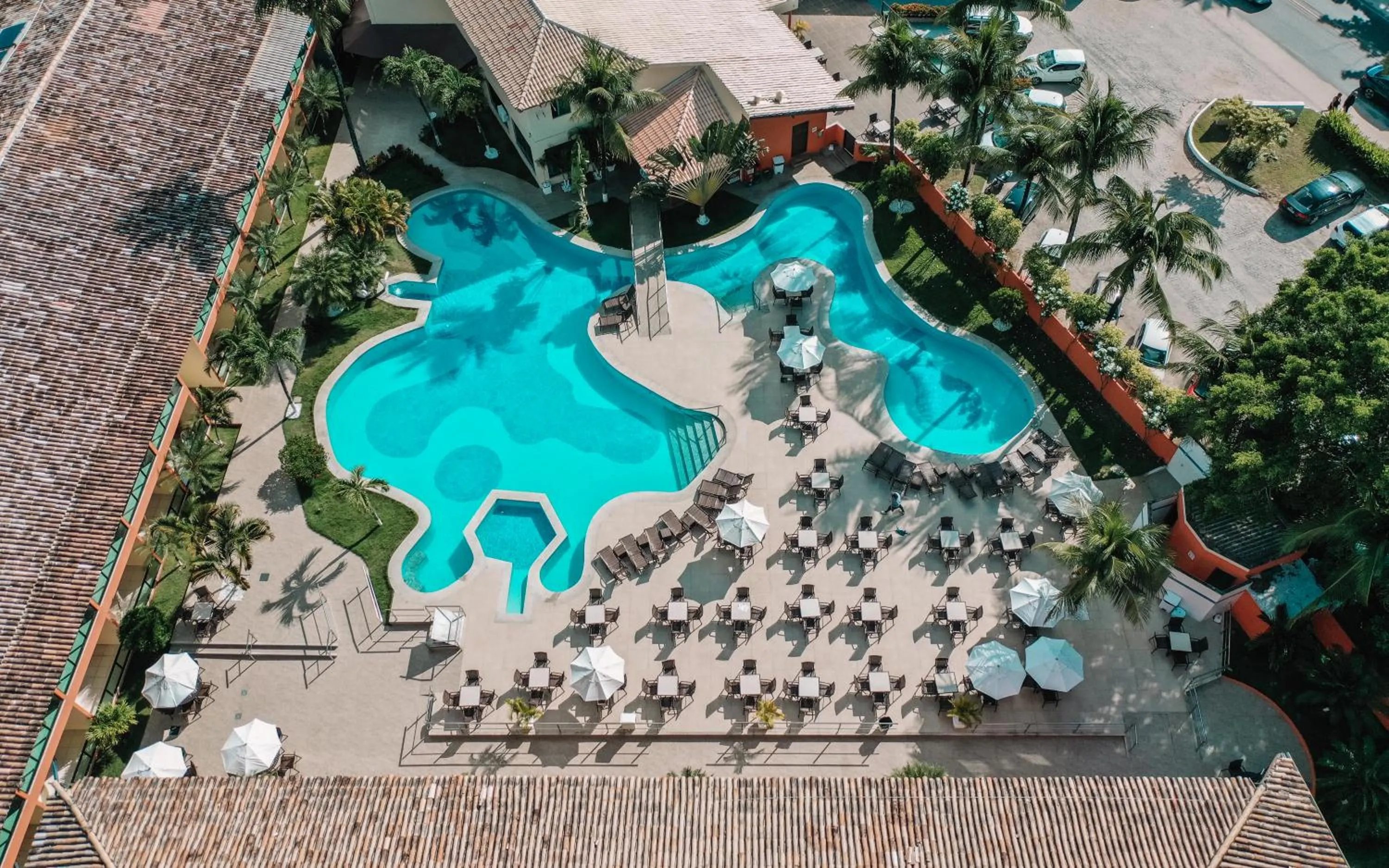 Bird's eye view in Hotel Beach Hills