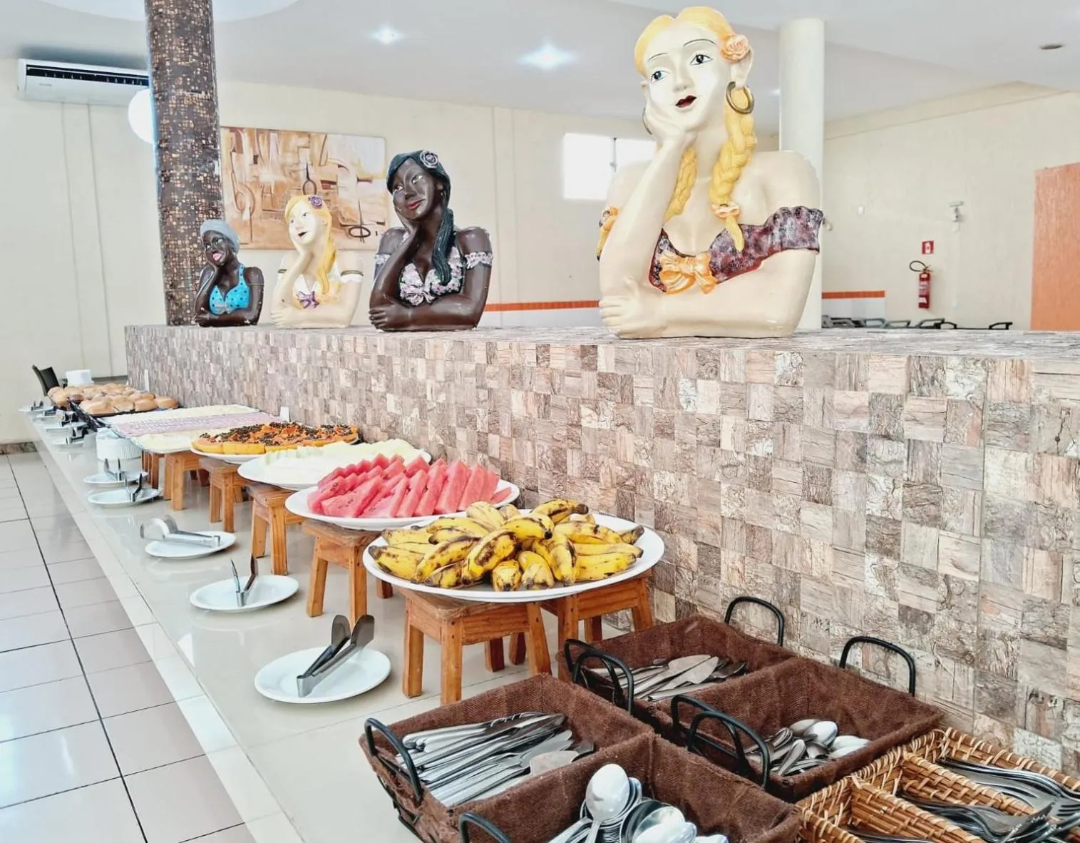 Buffet breakfast in Hotel Beach Hills