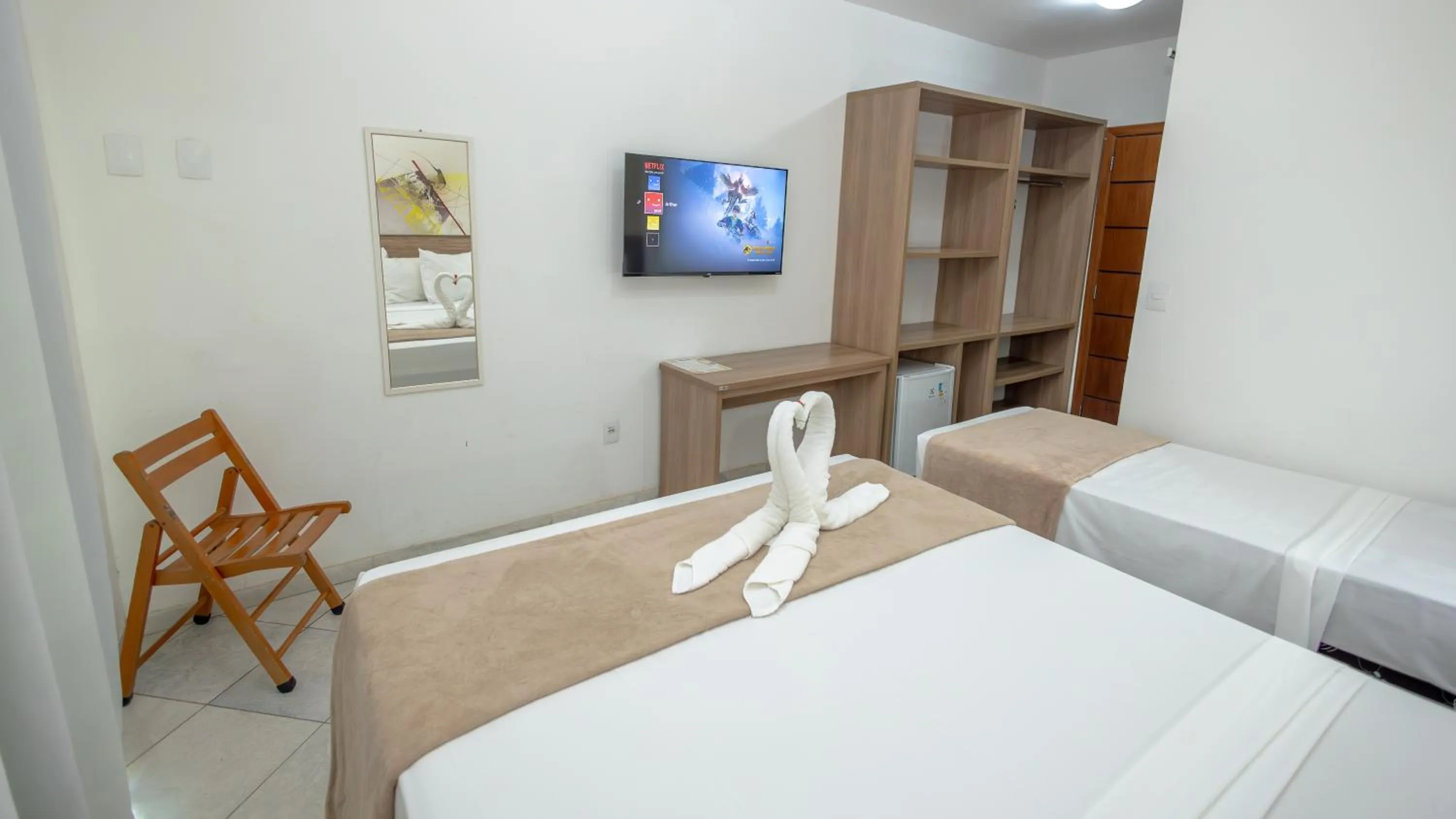 Bedroom, Bed in Hotel Beach Hills