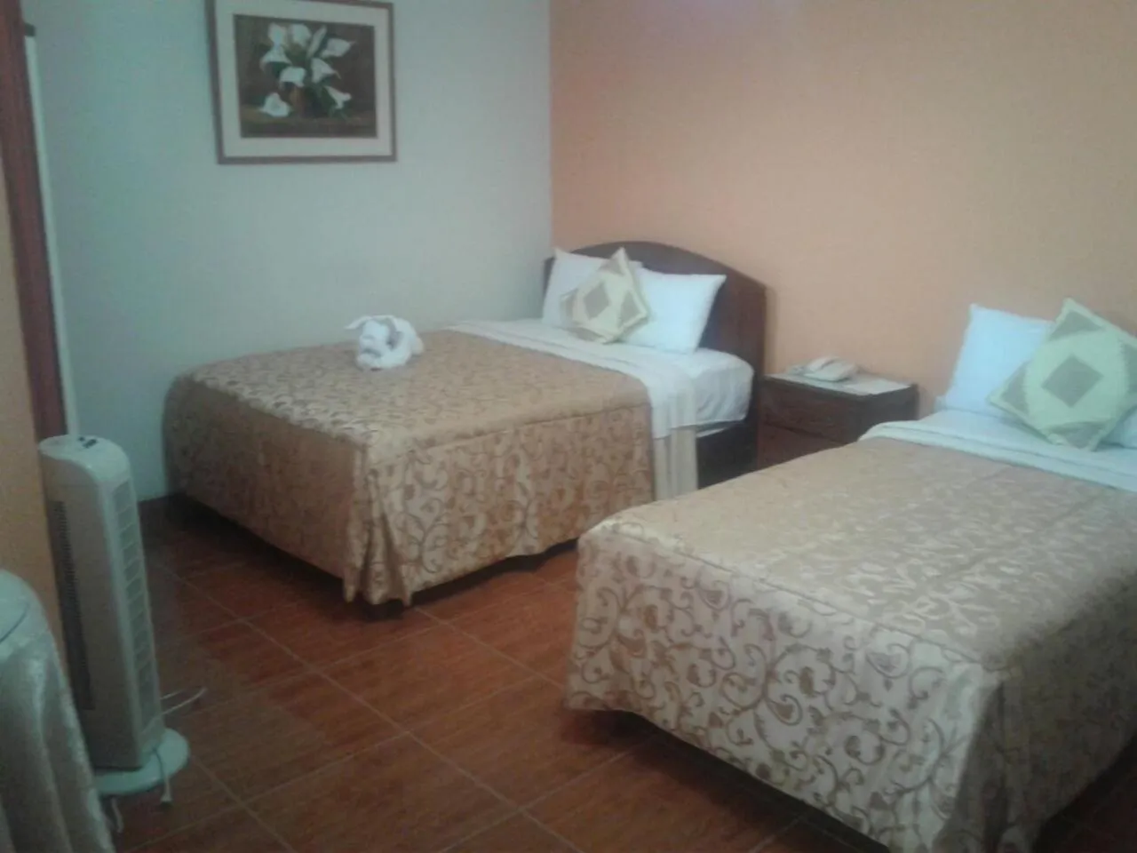 Bed in Hotel Plaza Bolognesi 344