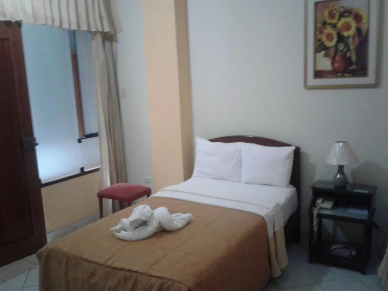 Bed in Hotel Plaza Bolognesi 344