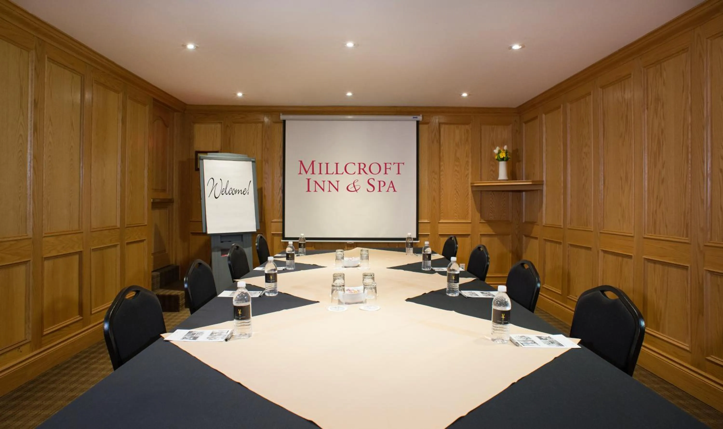 Property logo or sign in Millcroft Inn & Spa