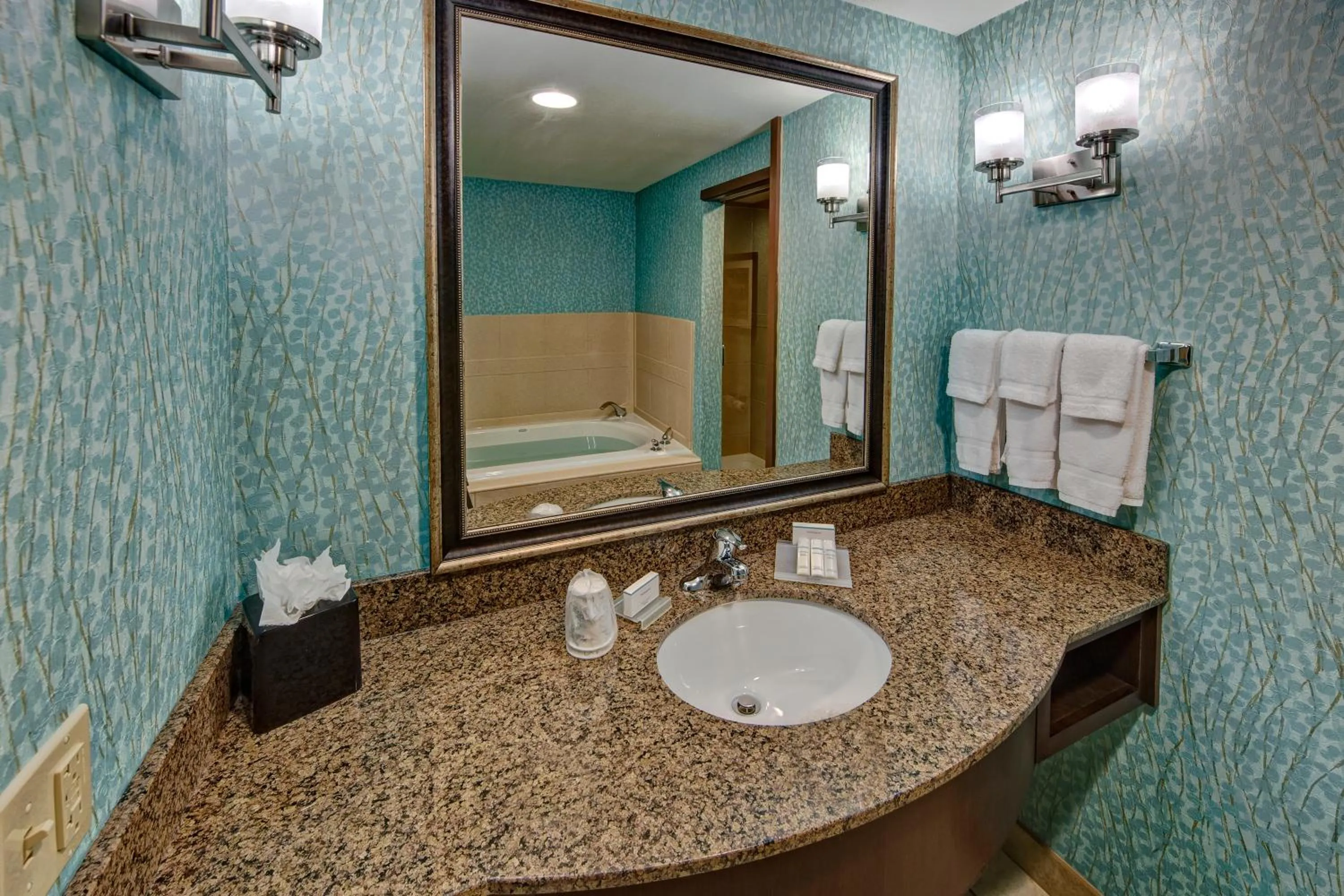 Bathroom in Hilton Garden Inn Midtown Tulsa