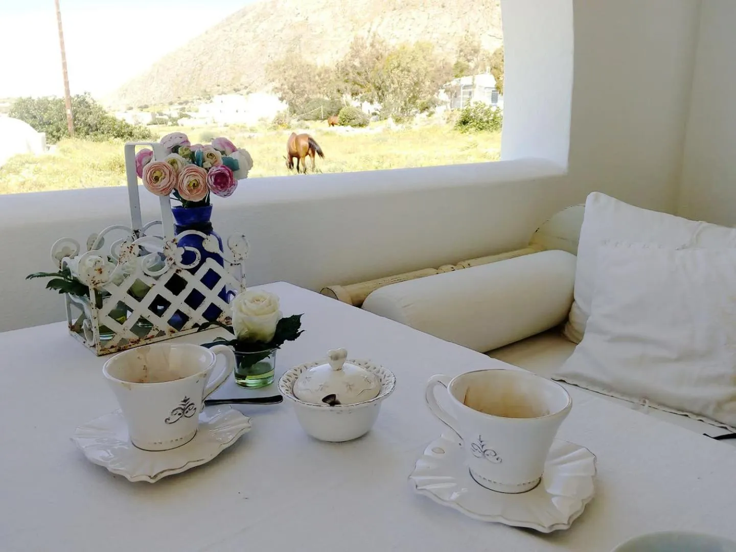 Balcony/Terrace in LavaRock Santorini