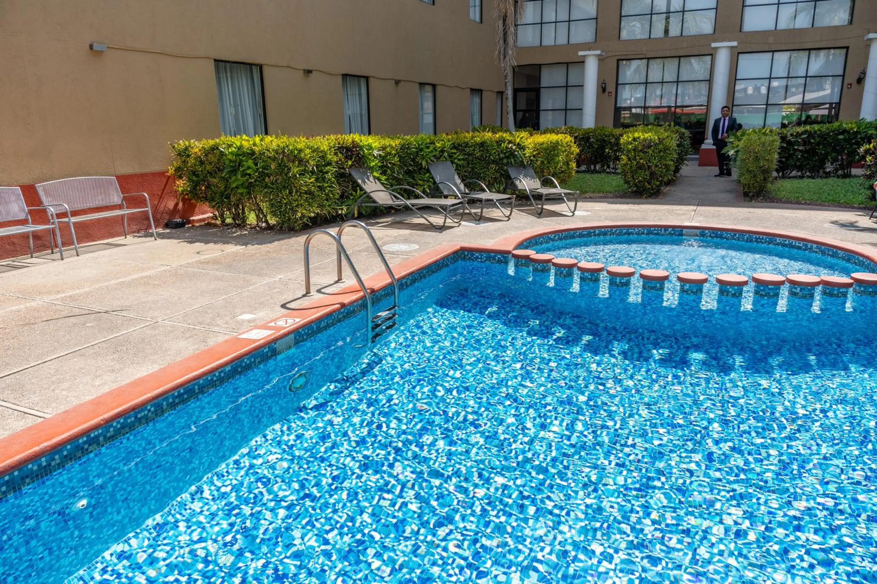 Pool view in Fiesta Inn Poza Rica