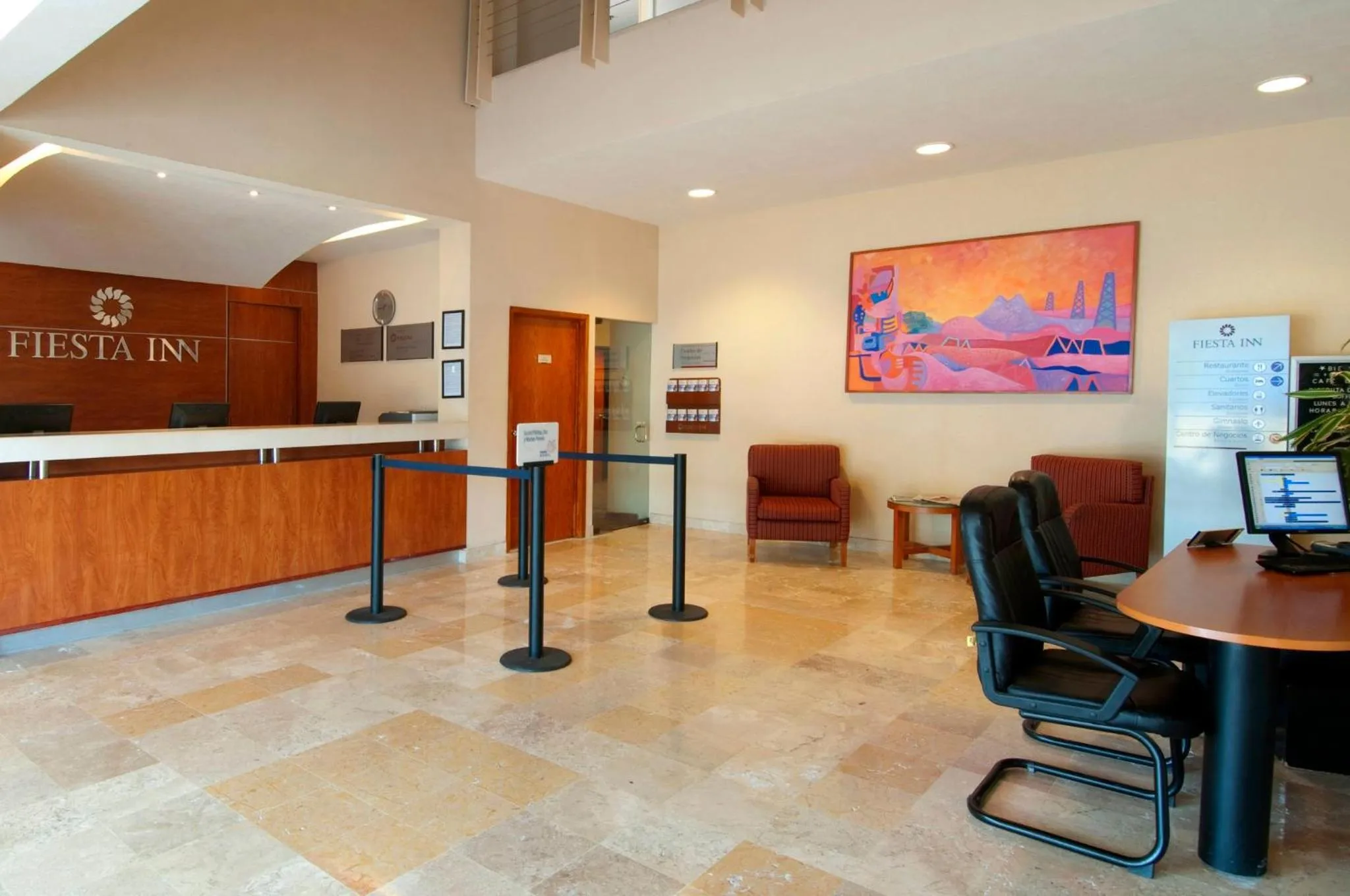 Lobby or reception in Fiesta Inn Poza Rica