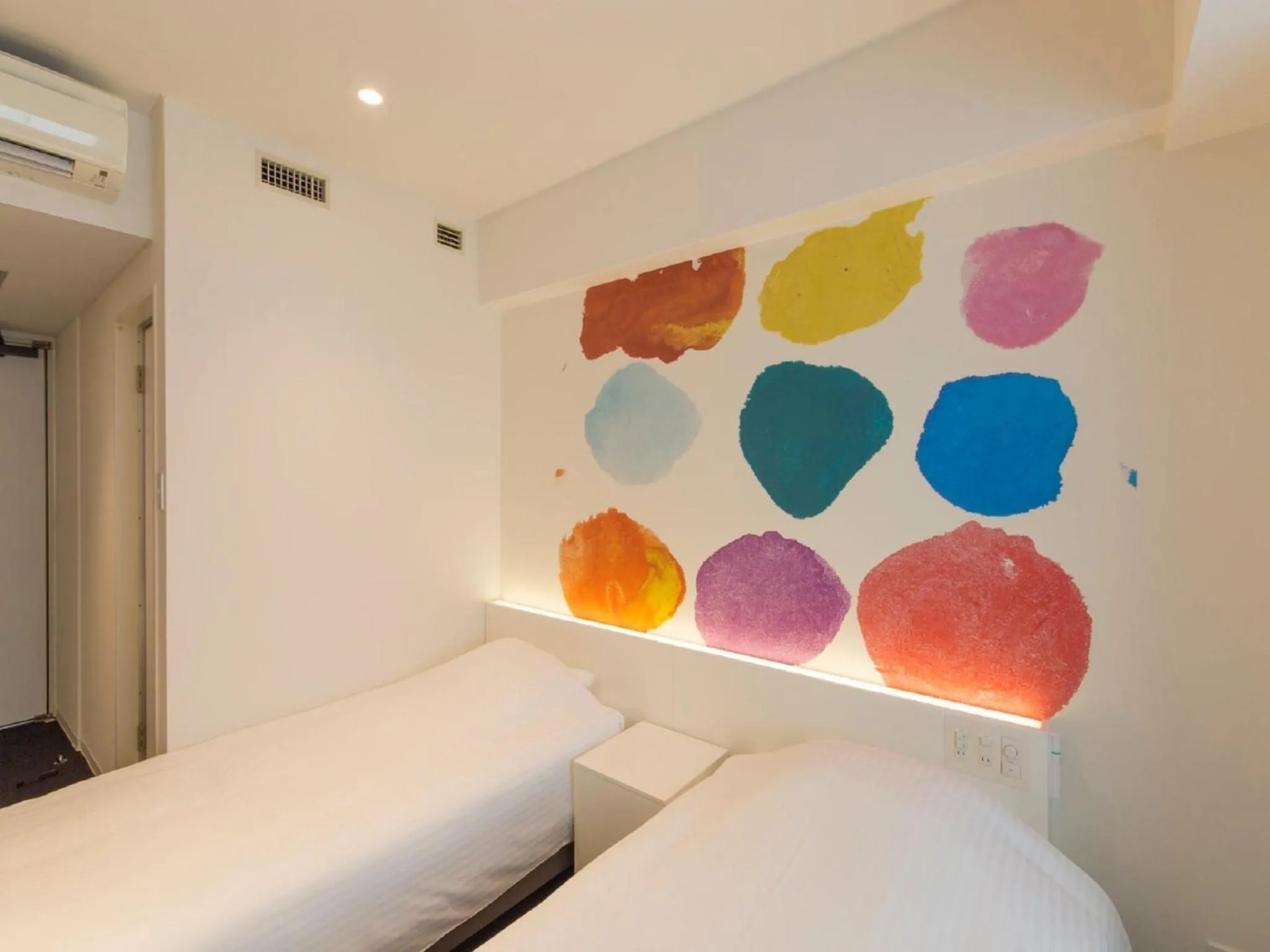 Photo of the whole room, Bed in Hotel Art Stay Naha Kokusai-Dori