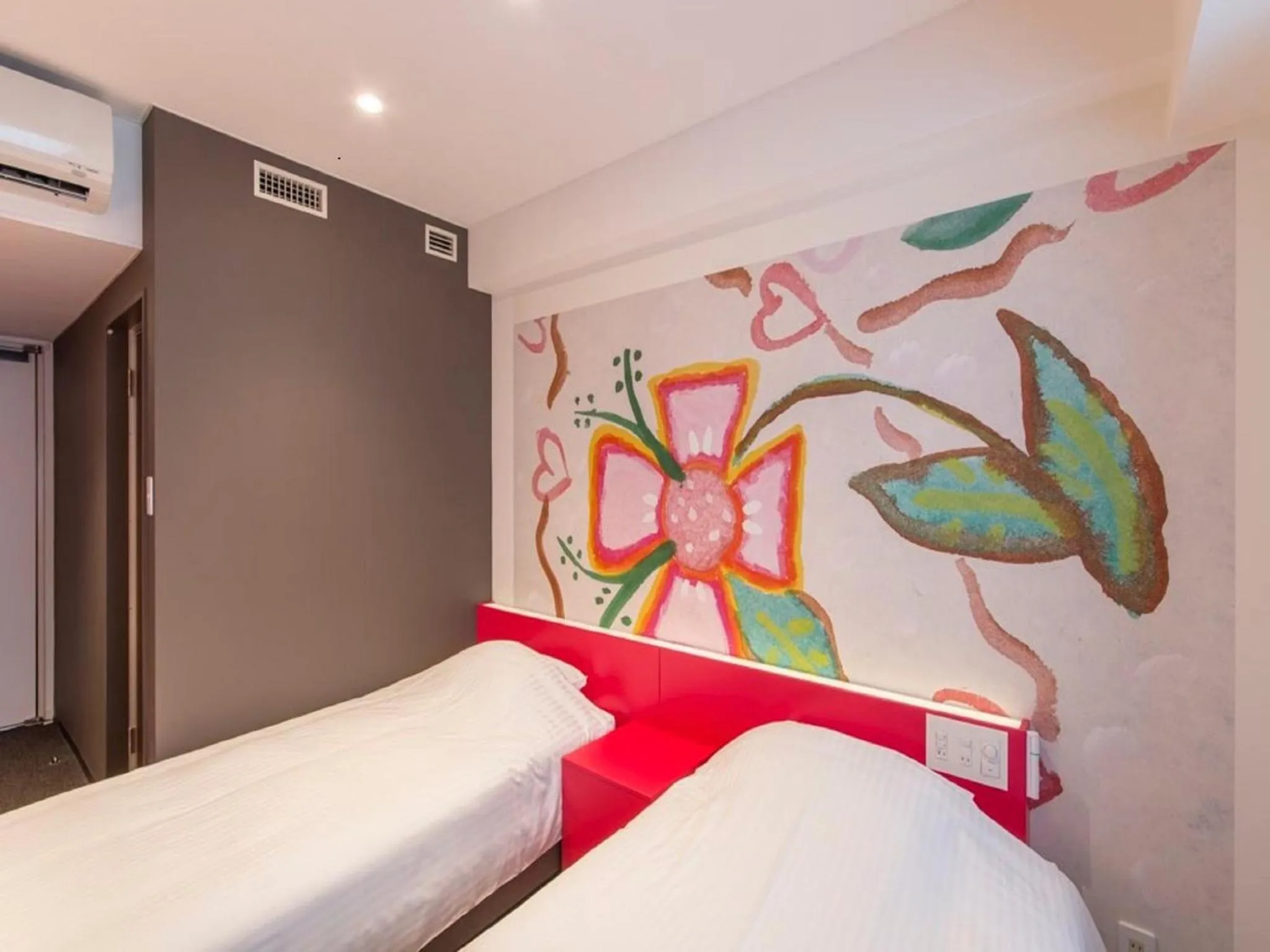 Photo of the whole room, Bed in Hotel Art Stay Naha Kokusai-Dori