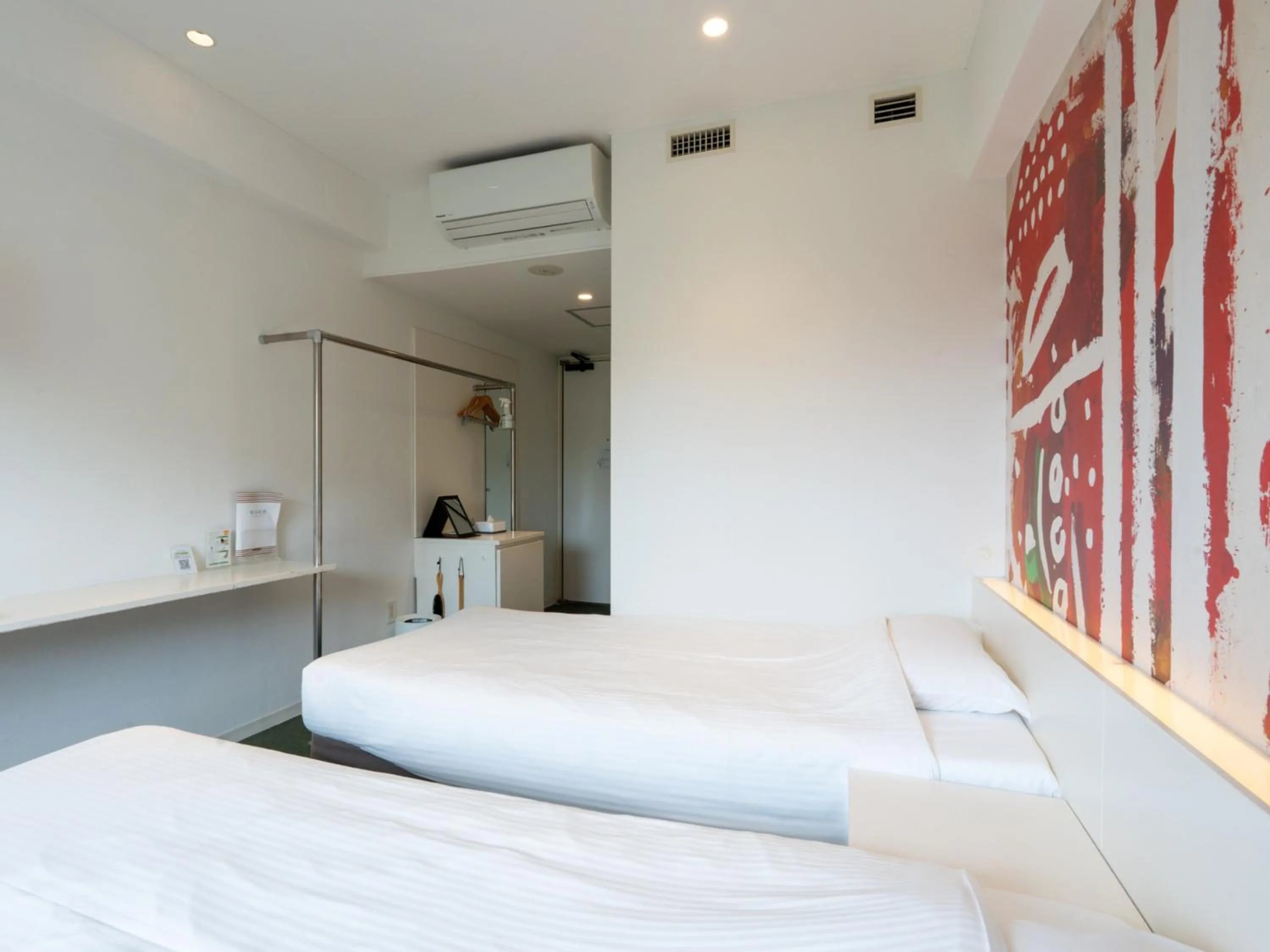 Photo of the whole room, Bed in Hotel Art Stay Naha Kokusai-Dori