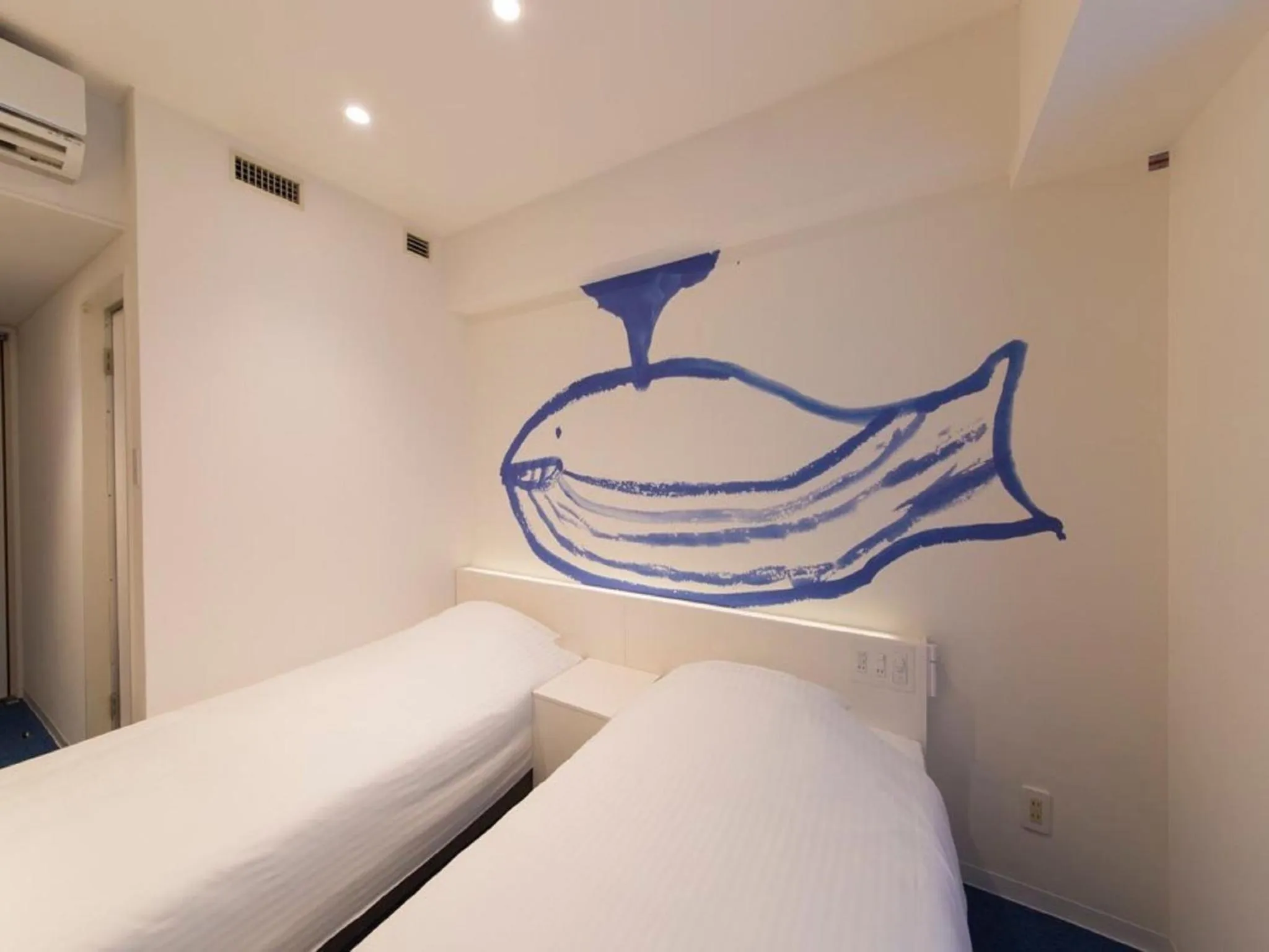 Photo of the whole room, Bed in Hotel Art Stay Naha Kokusai-Dori