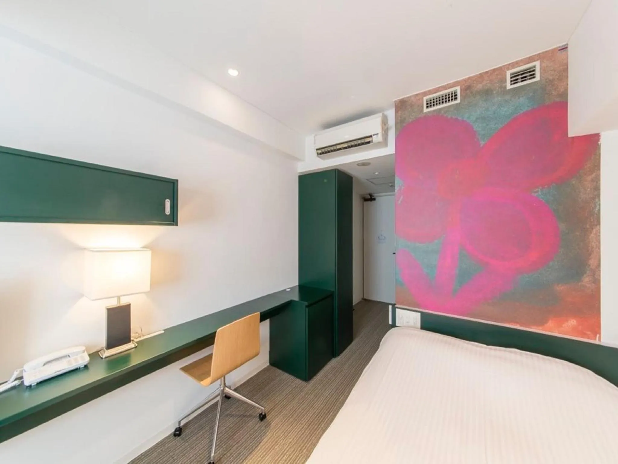 Photo of the whole room, Bed in Hotel Art Stay Naha Kokusai-Dori