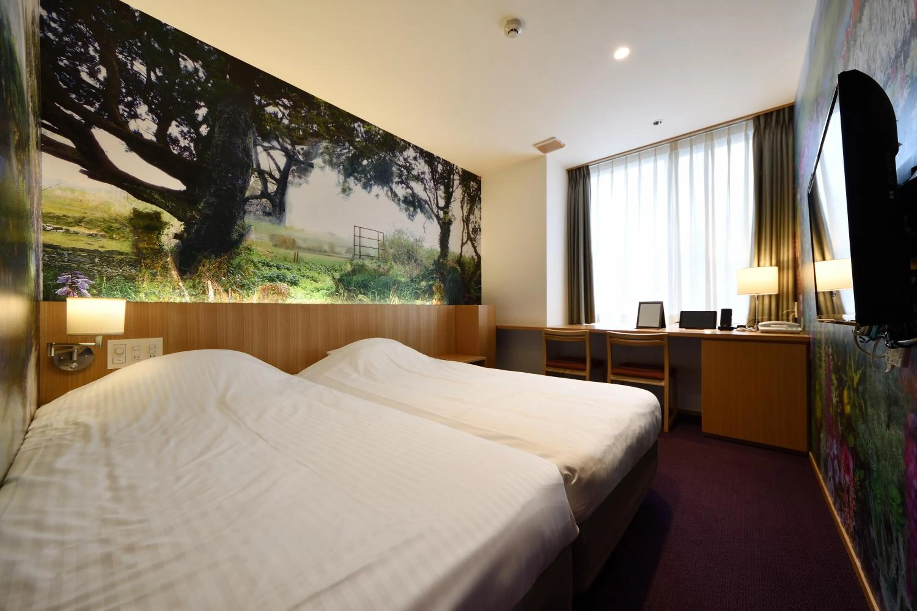 Photo of the whole room, Bed in Hotel Art Stay Naha Kokusai-Dori