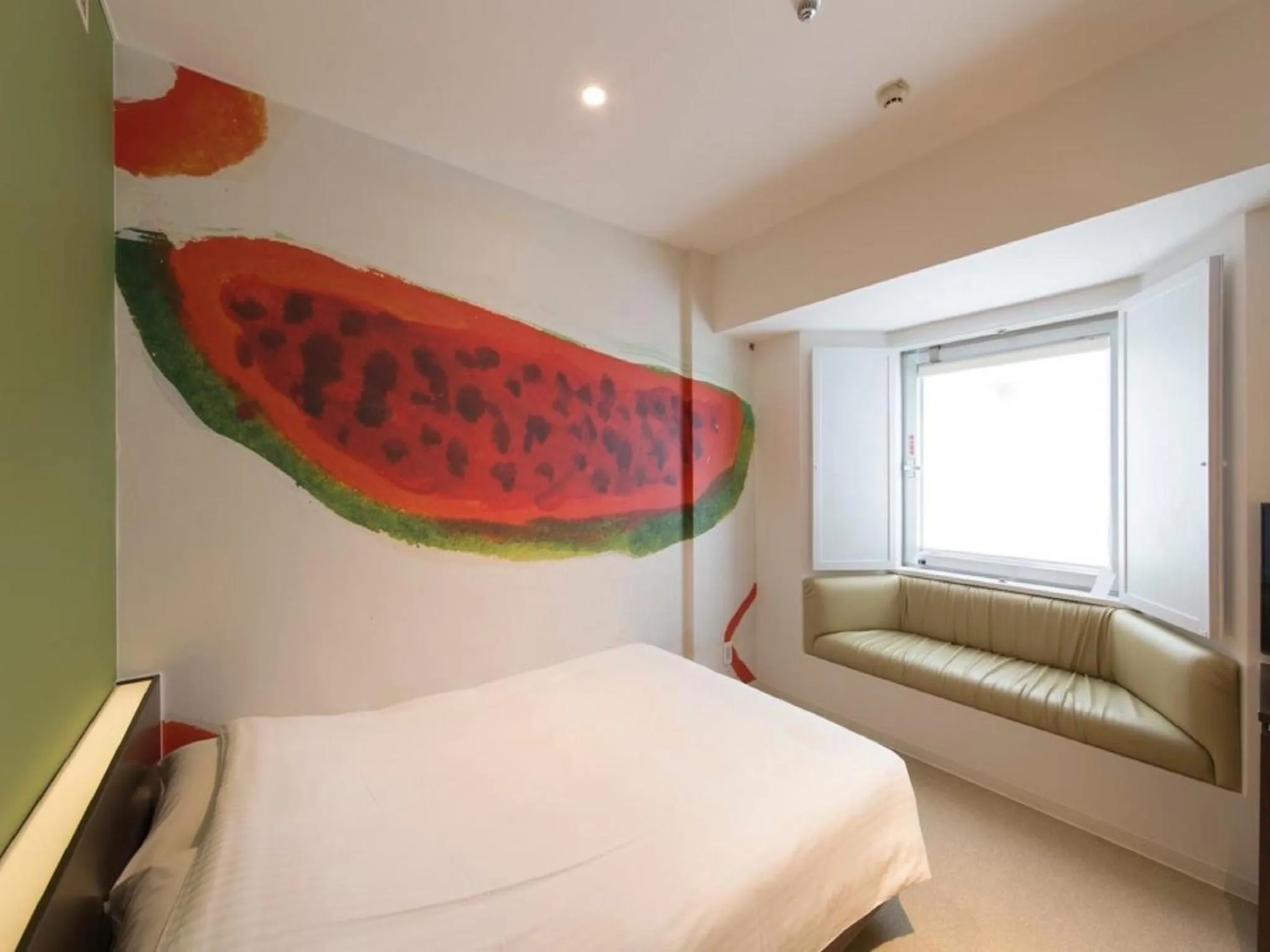 Photo of the whole room, Bed in Hotel Art Stay Naha Kokusai-Dori