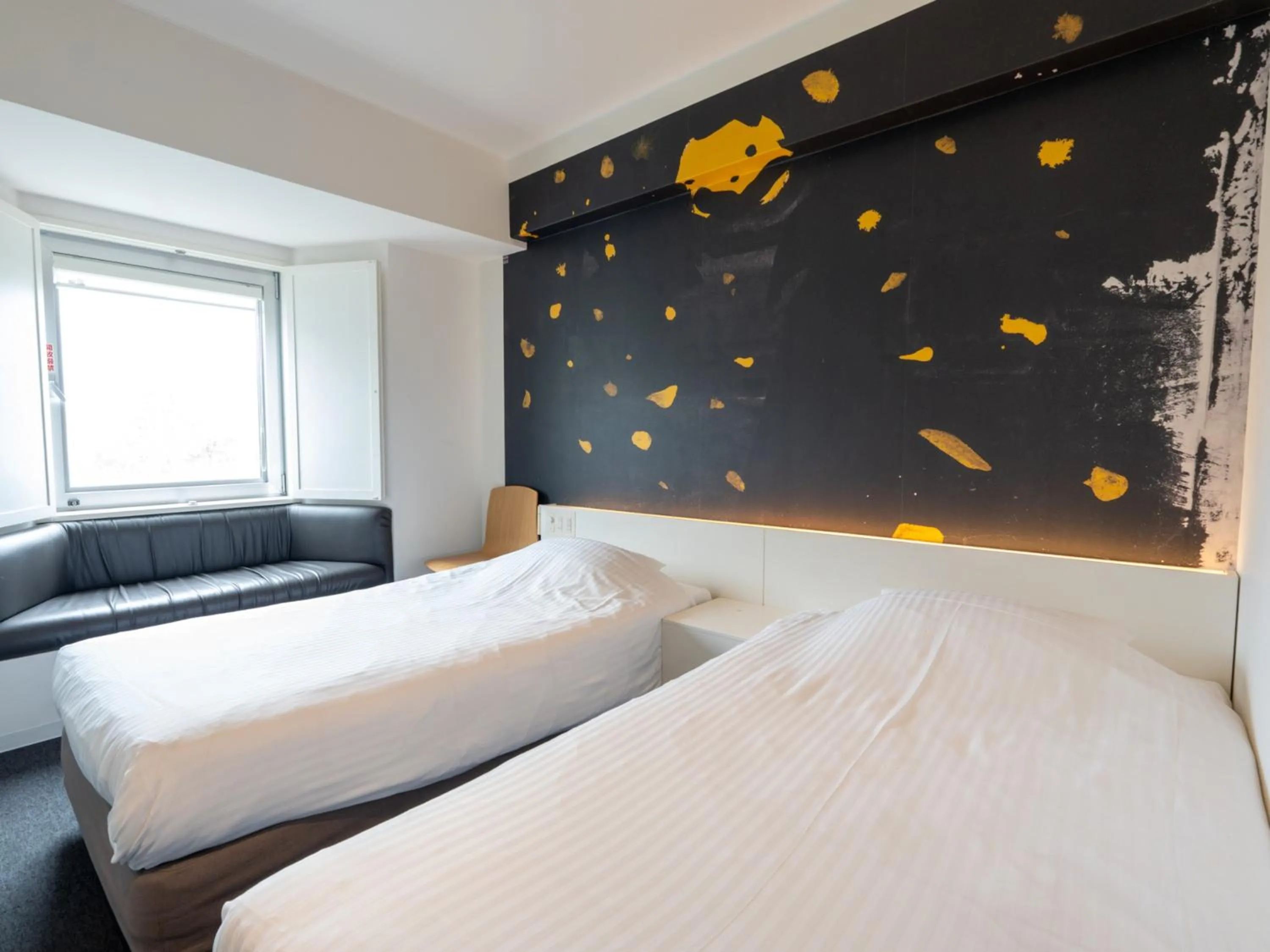 Photo of the whole room, Bed in Hotel Art Stay Naha Kokusai-Dori