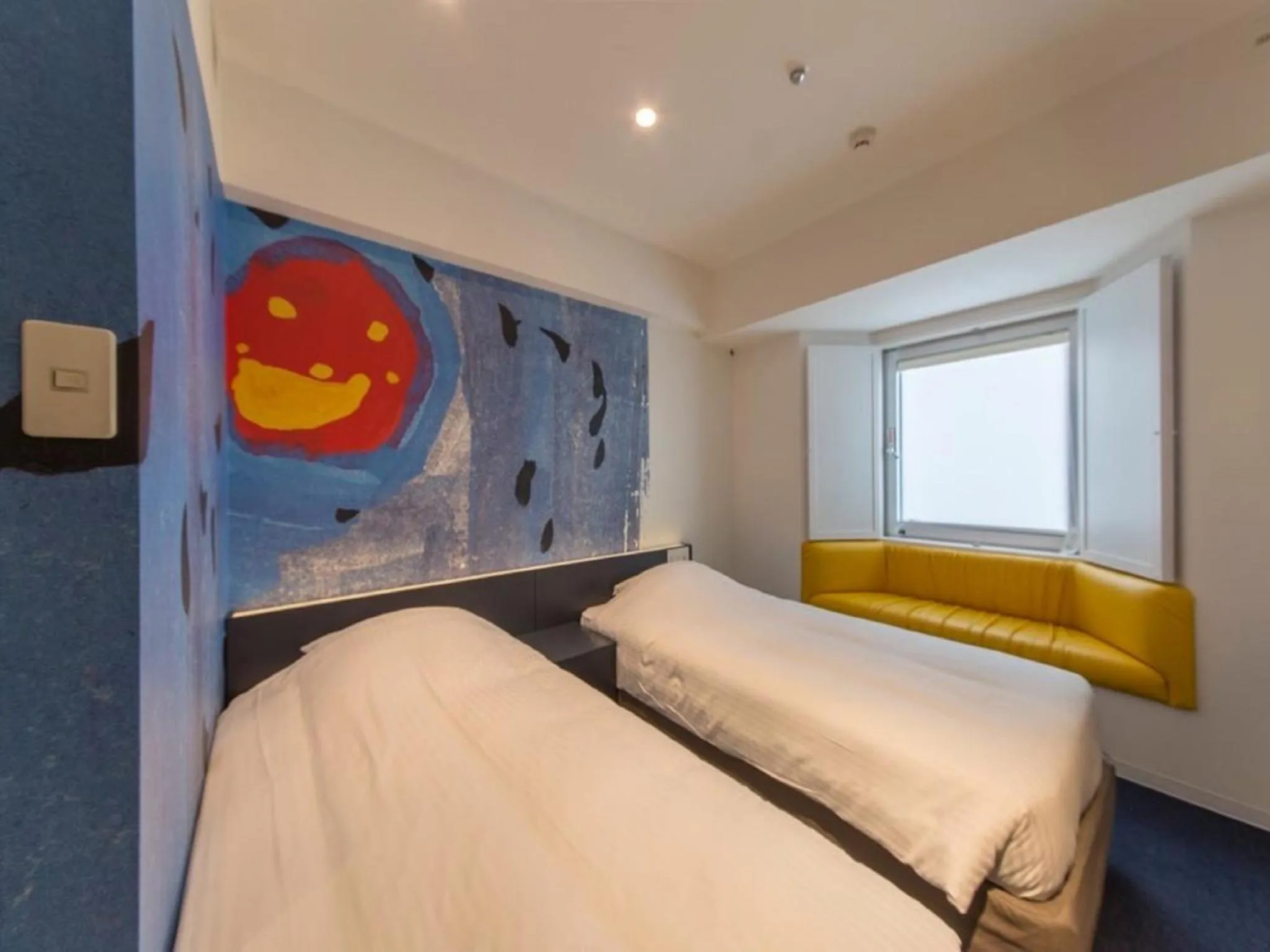 Photo of the whole room, Bed in Hotel Art Stay Naha Kokusai-Dori