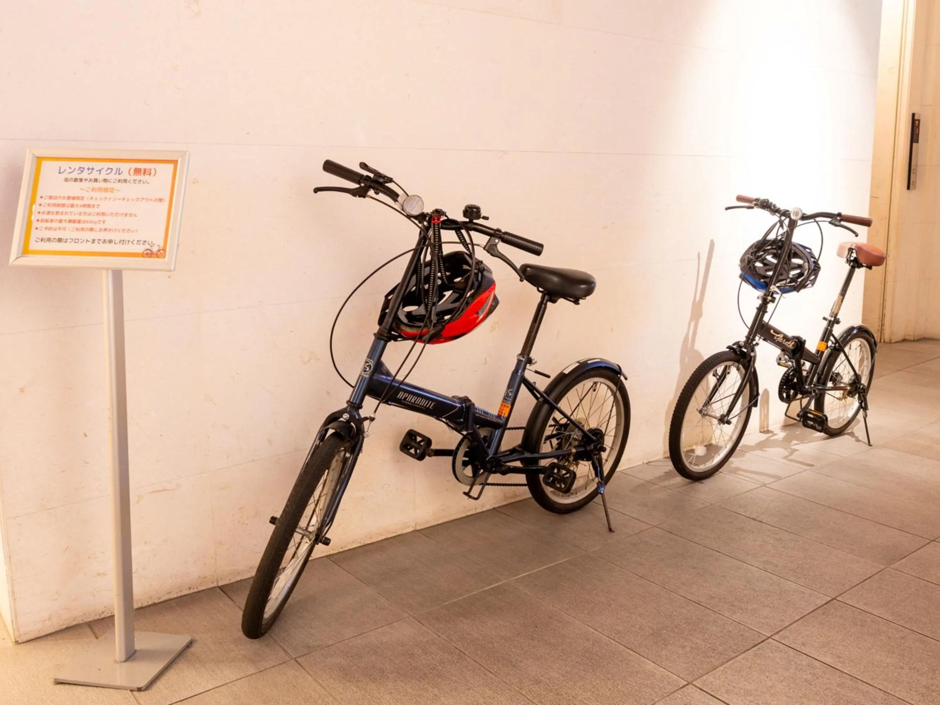 Cycling in Hotel Art Stay Naha Kokusai-Dori