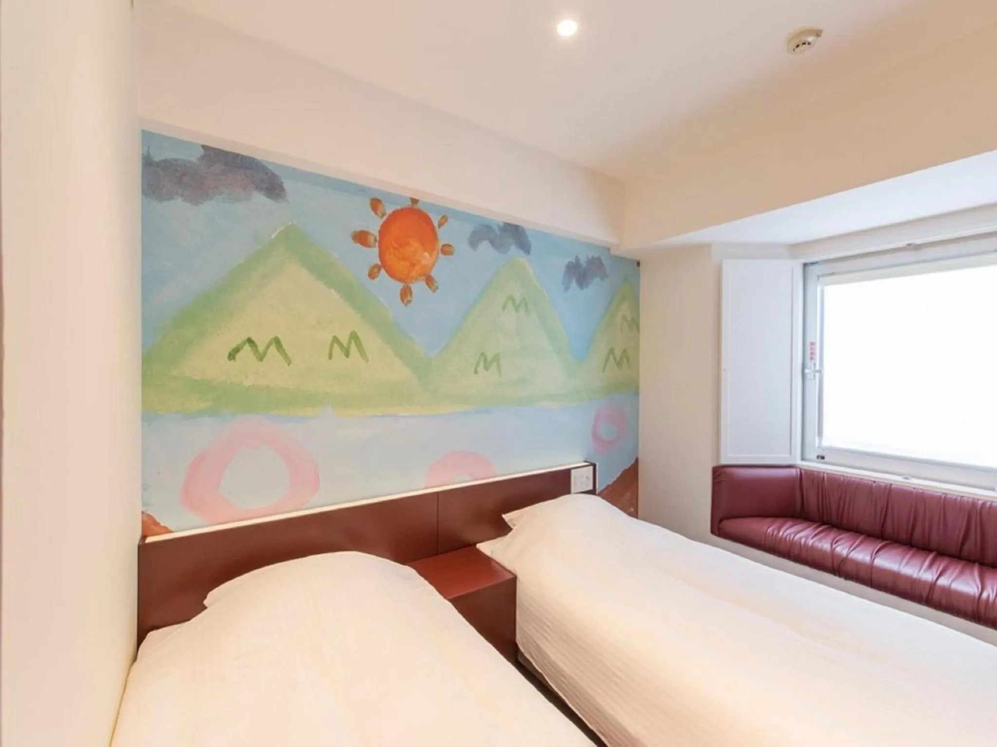 Photo of the whole room, Bed in Hotel Art Stay Naha Kokusai-Dori