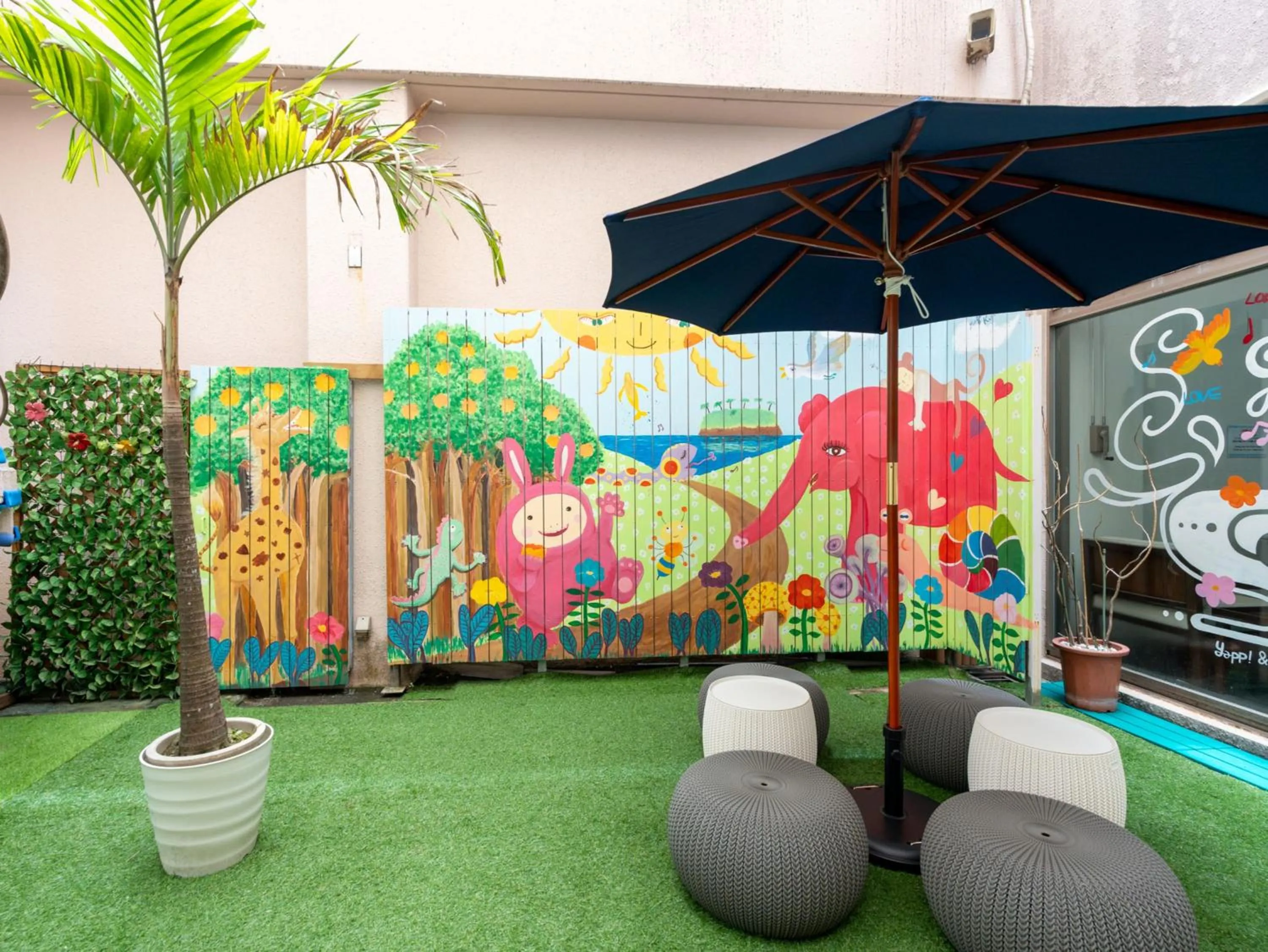 Balcony/Terrace in Hotel Art Stay Naha Kokusai-Dori