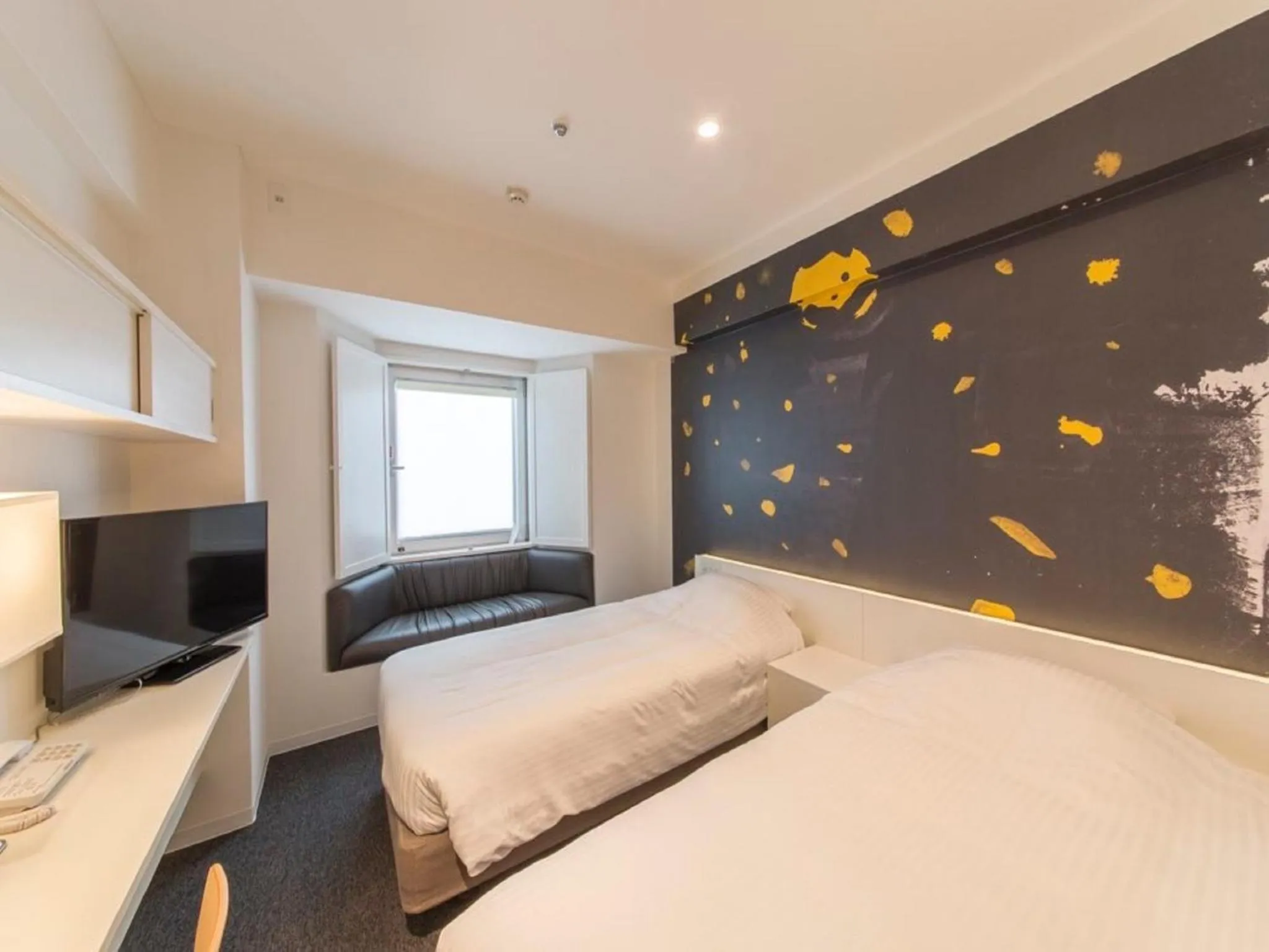 Photo of the whole room, Bed in Hotel Art Stay Naha Kokusai-Dori