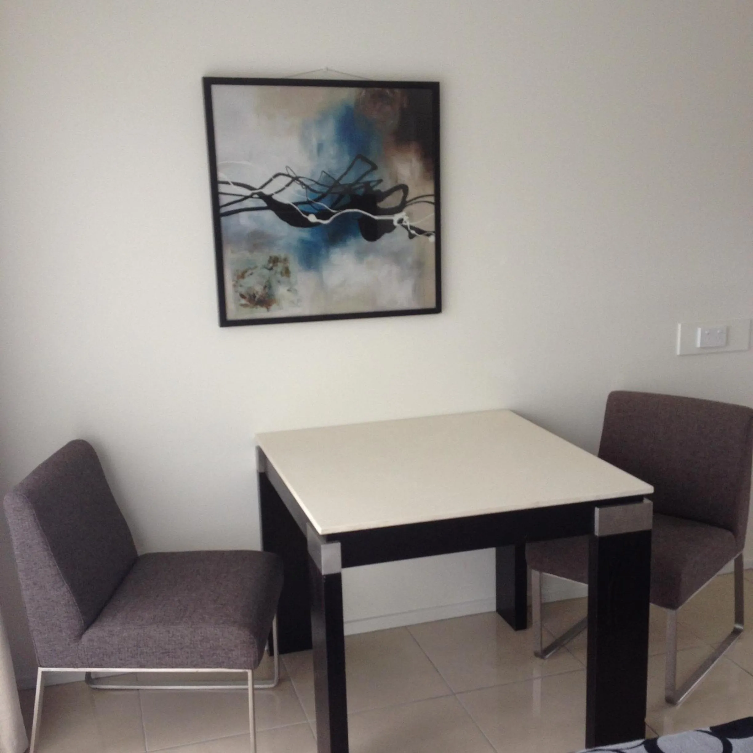 Seating area in Tweed Central Motel