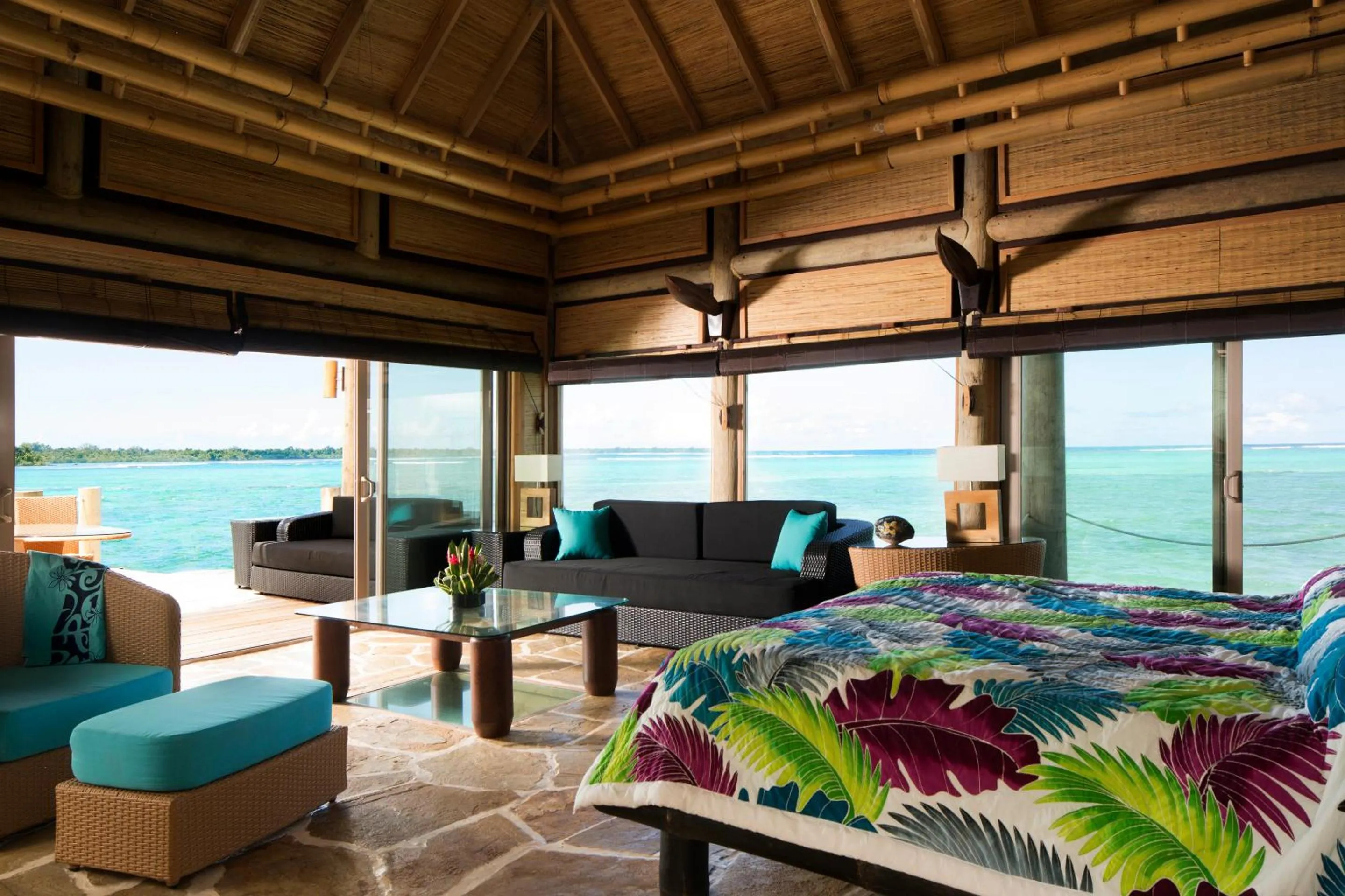 Bed in Coconuts Beach Club Resort and Spa