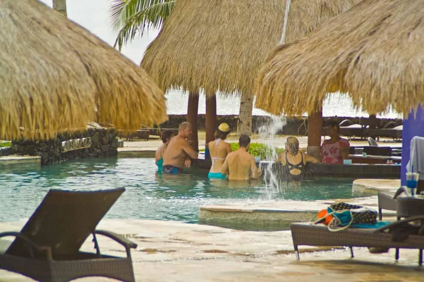 People in Coconuts Beach Club Resort and Spa