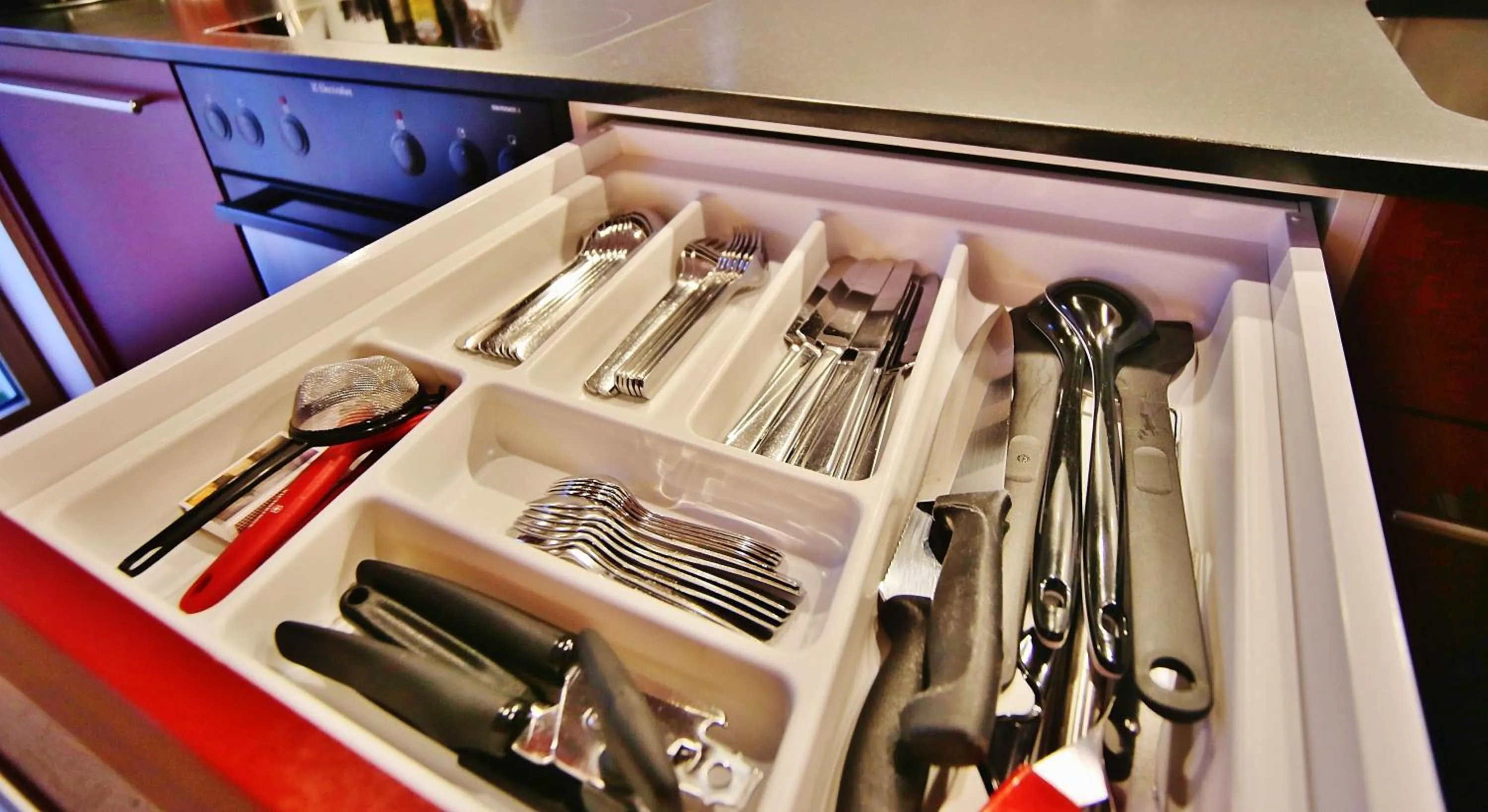 Kitchen or kitchenette in Elite Alpine Lodge - Apart & Breakfast