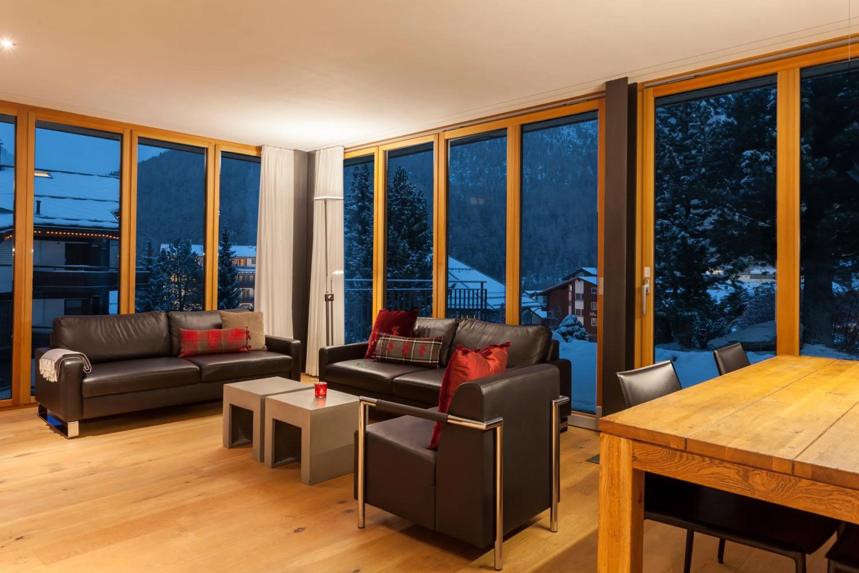 Living room in Elite Alpine Lodge - Apart & Breakfast