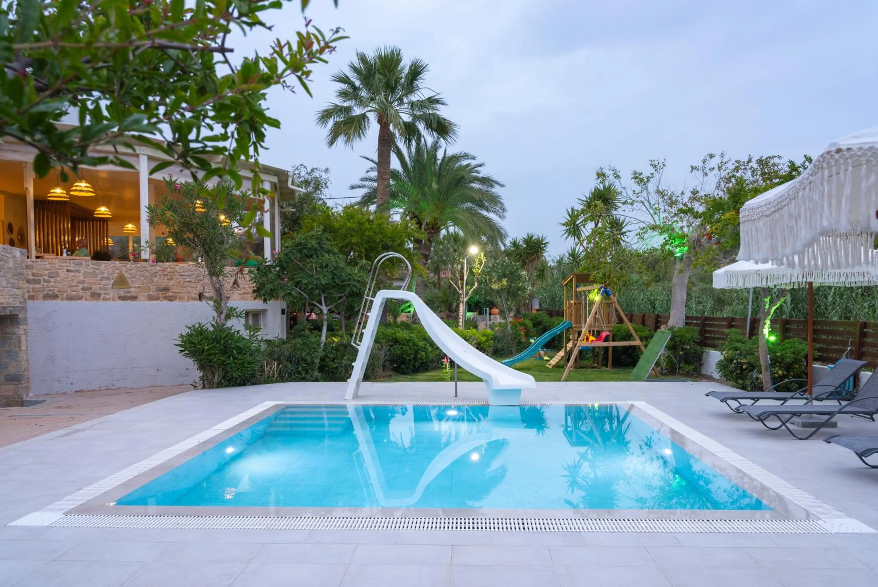 Children play ground in Calypso Hotel