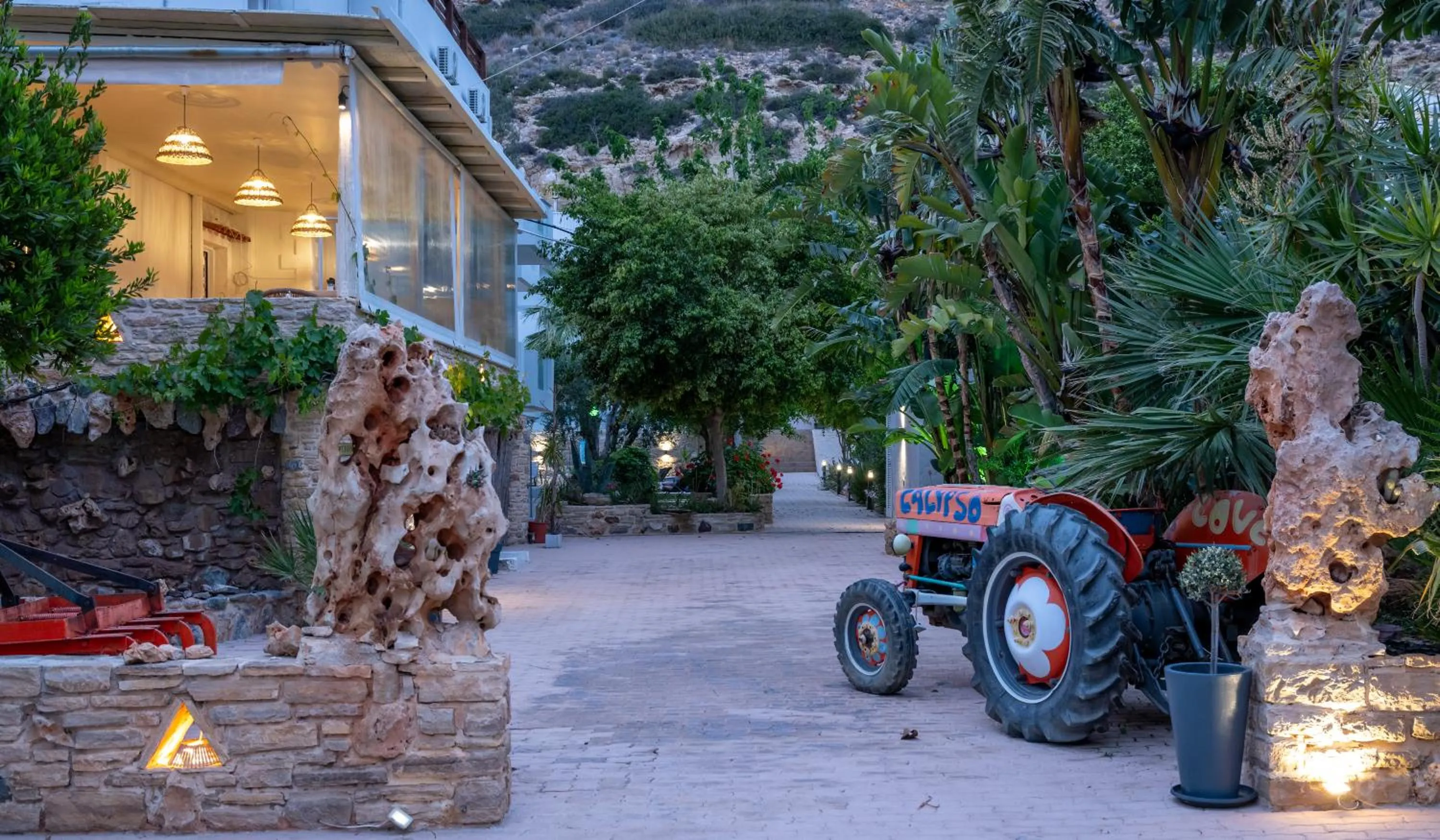 Garden in Calypso Hotel