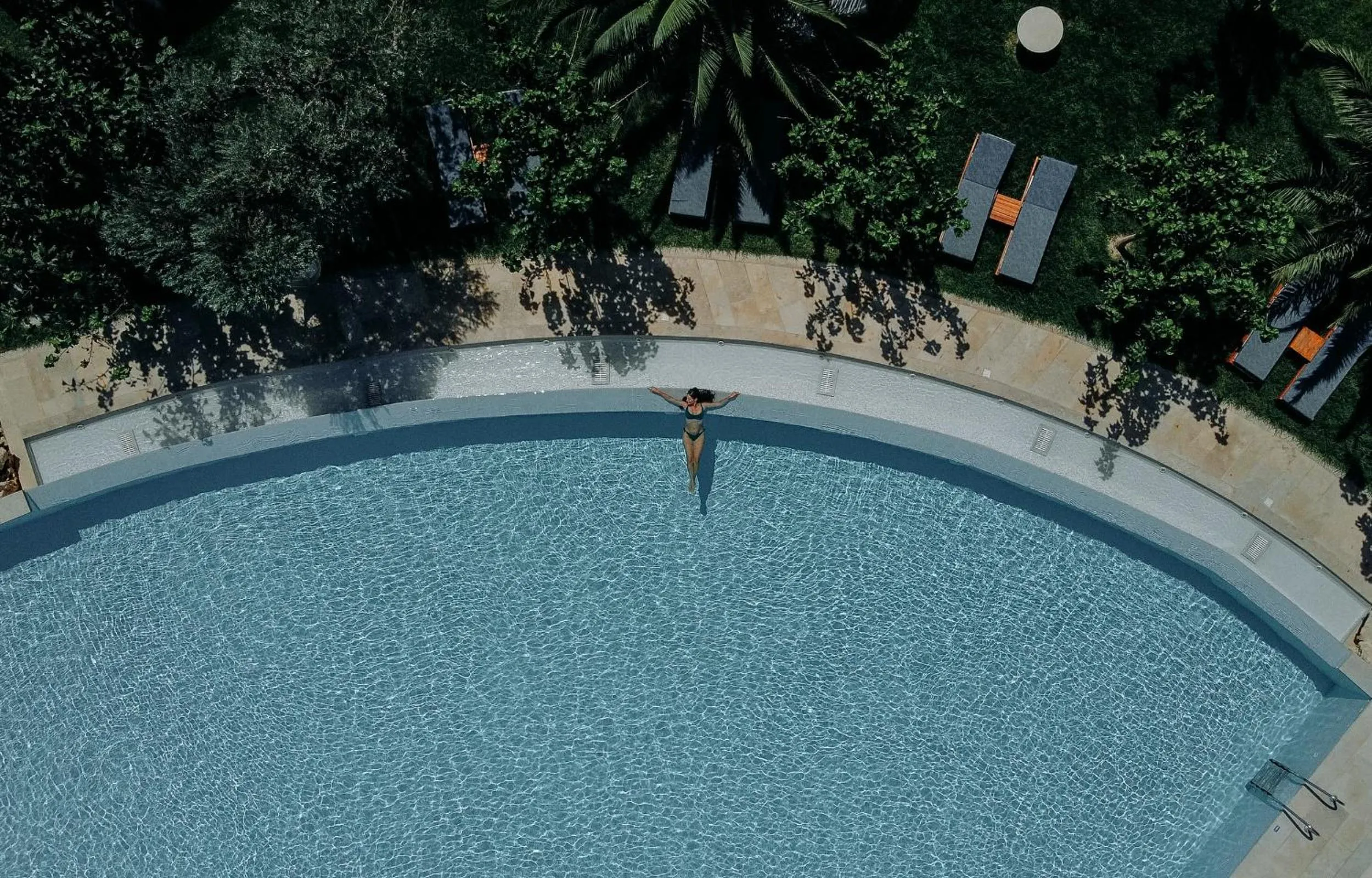 Bird's eye view in Paralos Irini Mare