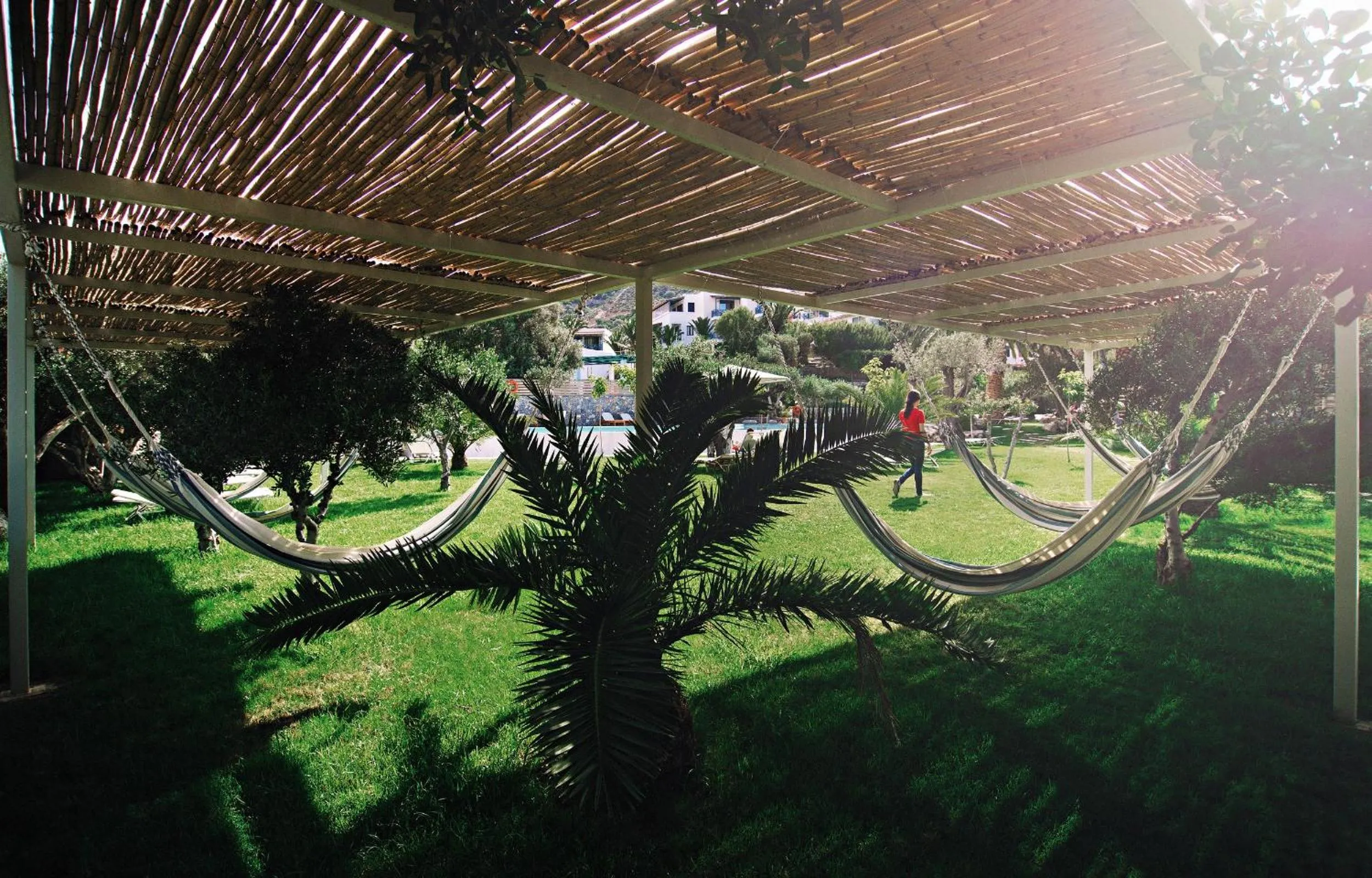 Bird's eye view in Paralos Irini Mare