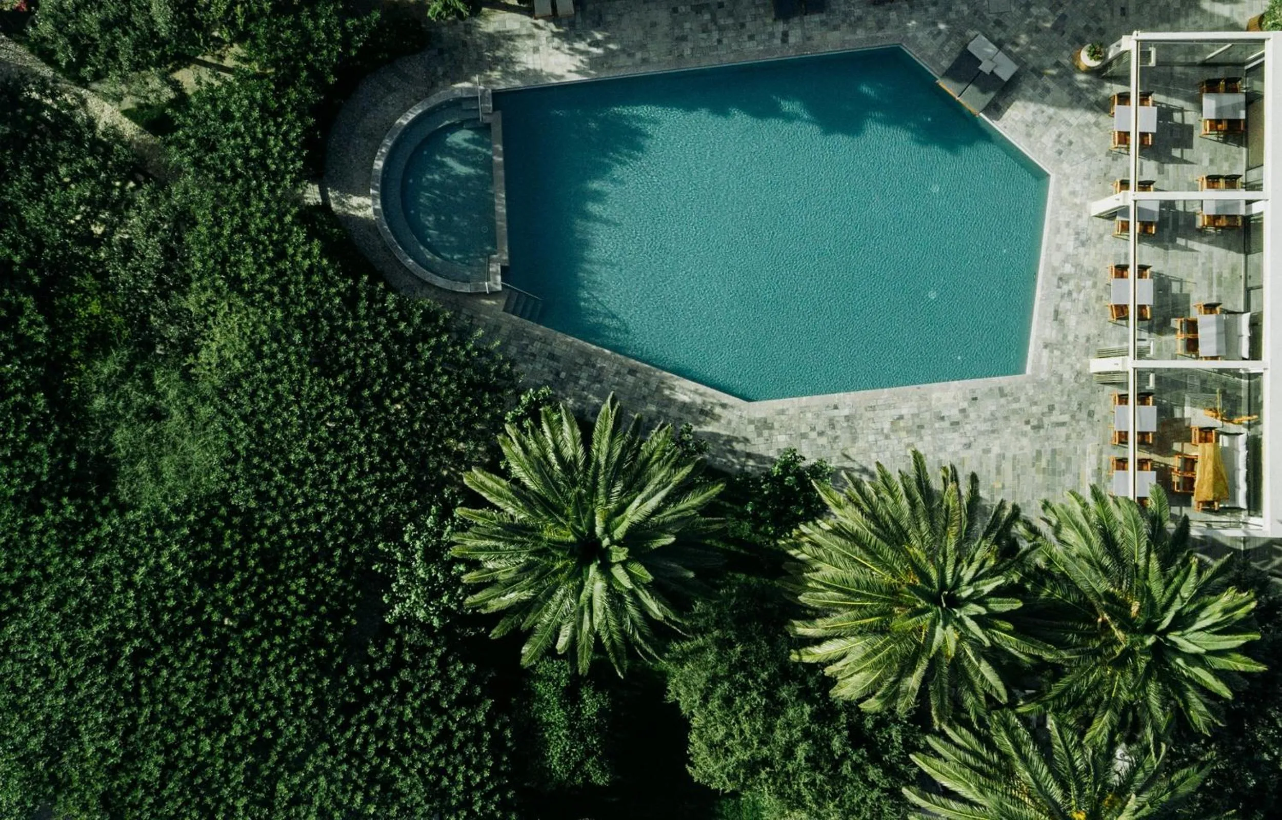 Bird's eye view in Paralos Irini Mare