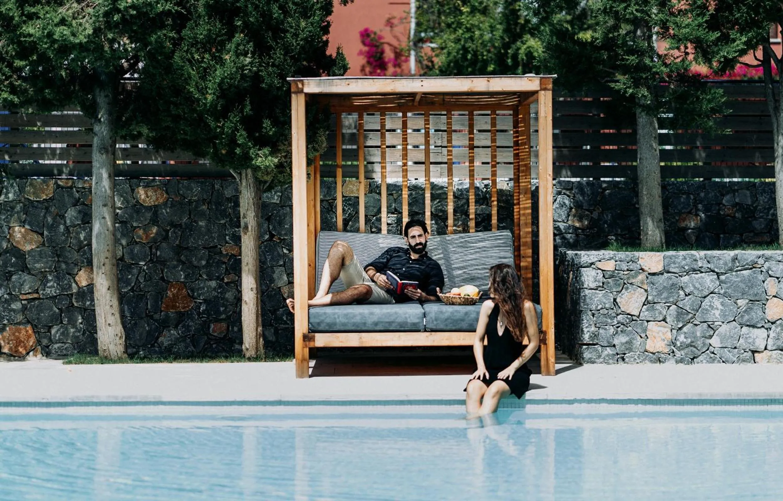 People in Paralos Irini Mare