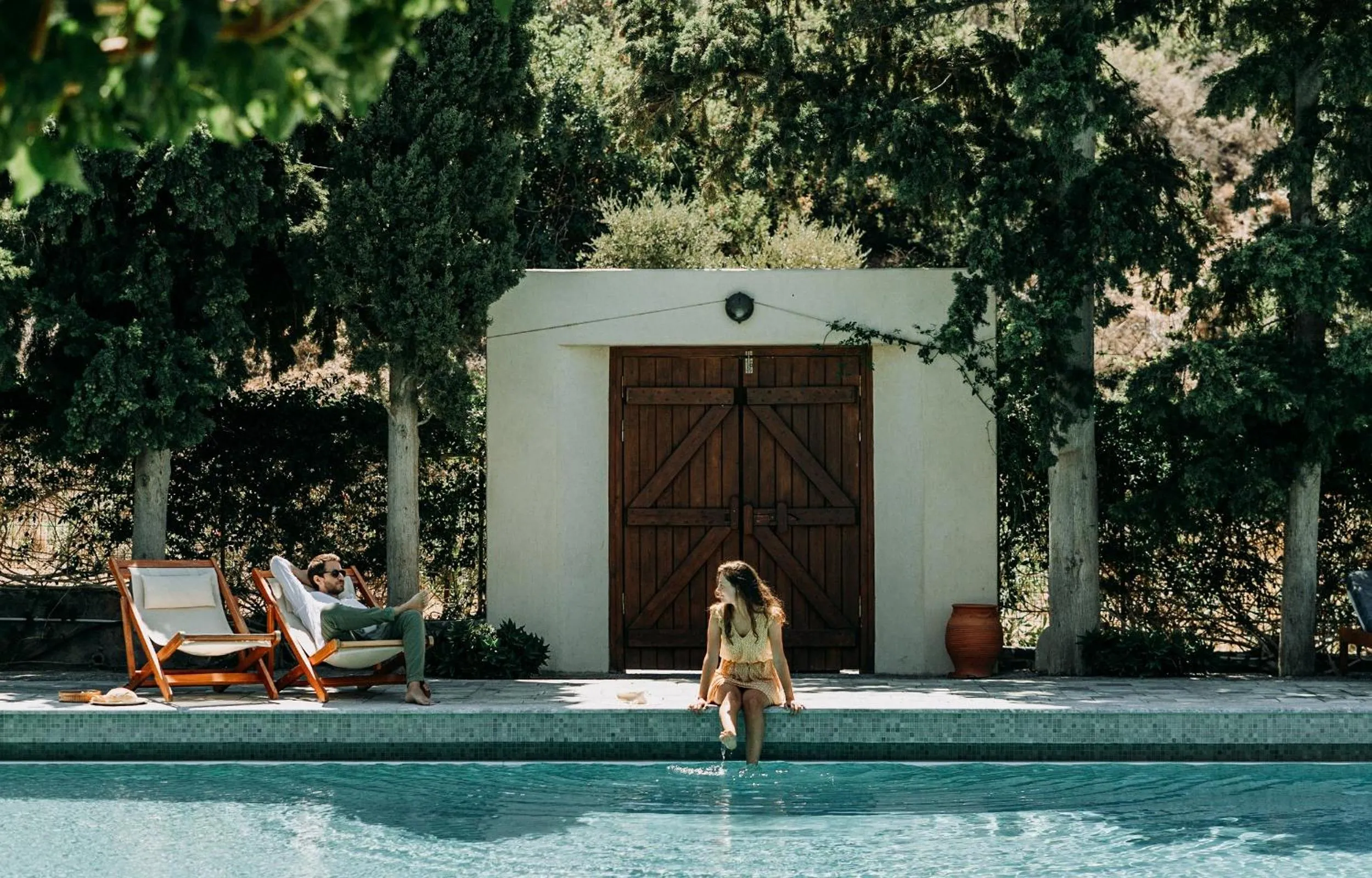 People in Paralos Irini Mare