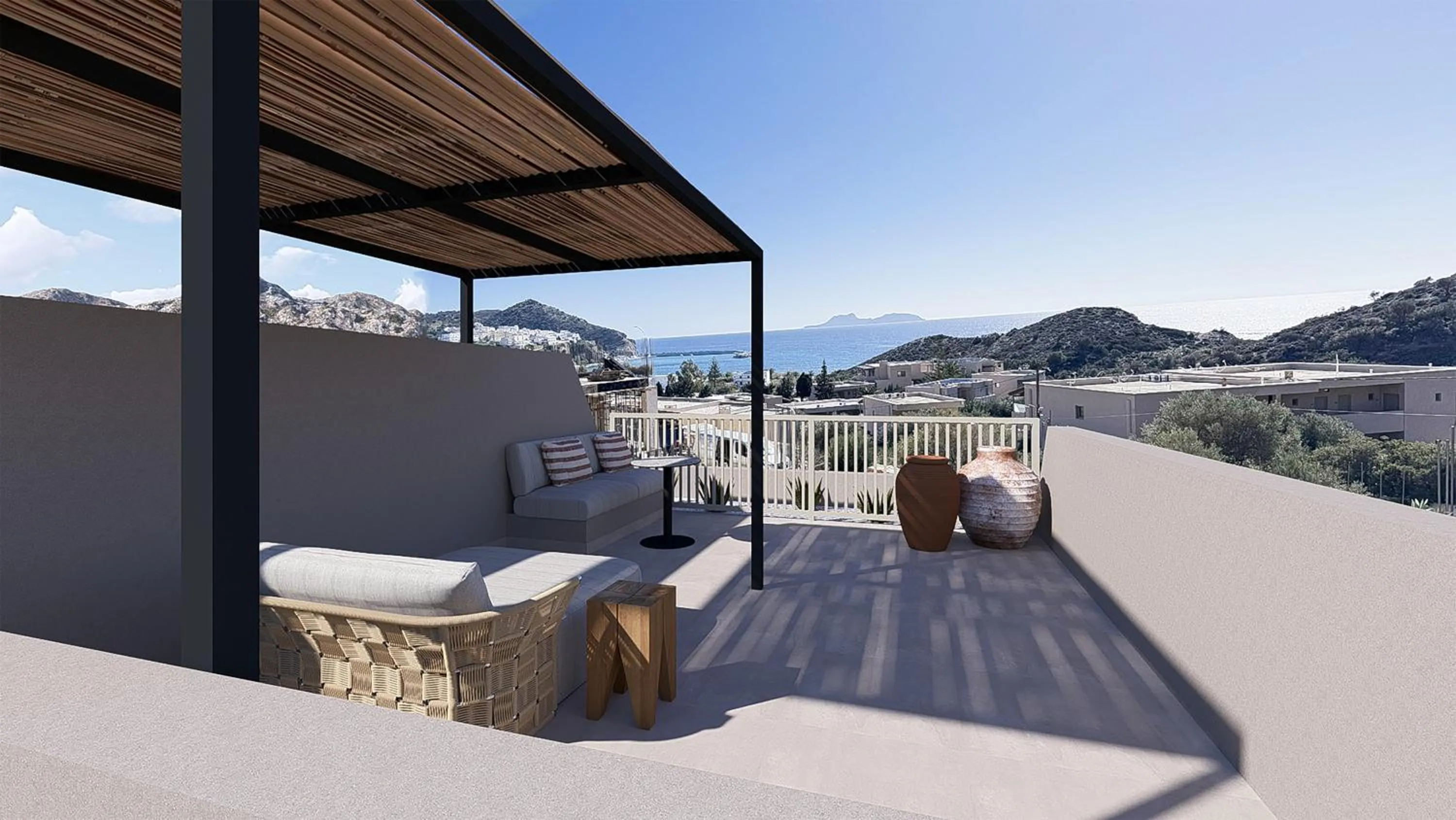 Sea view in Paralos Irini Mare