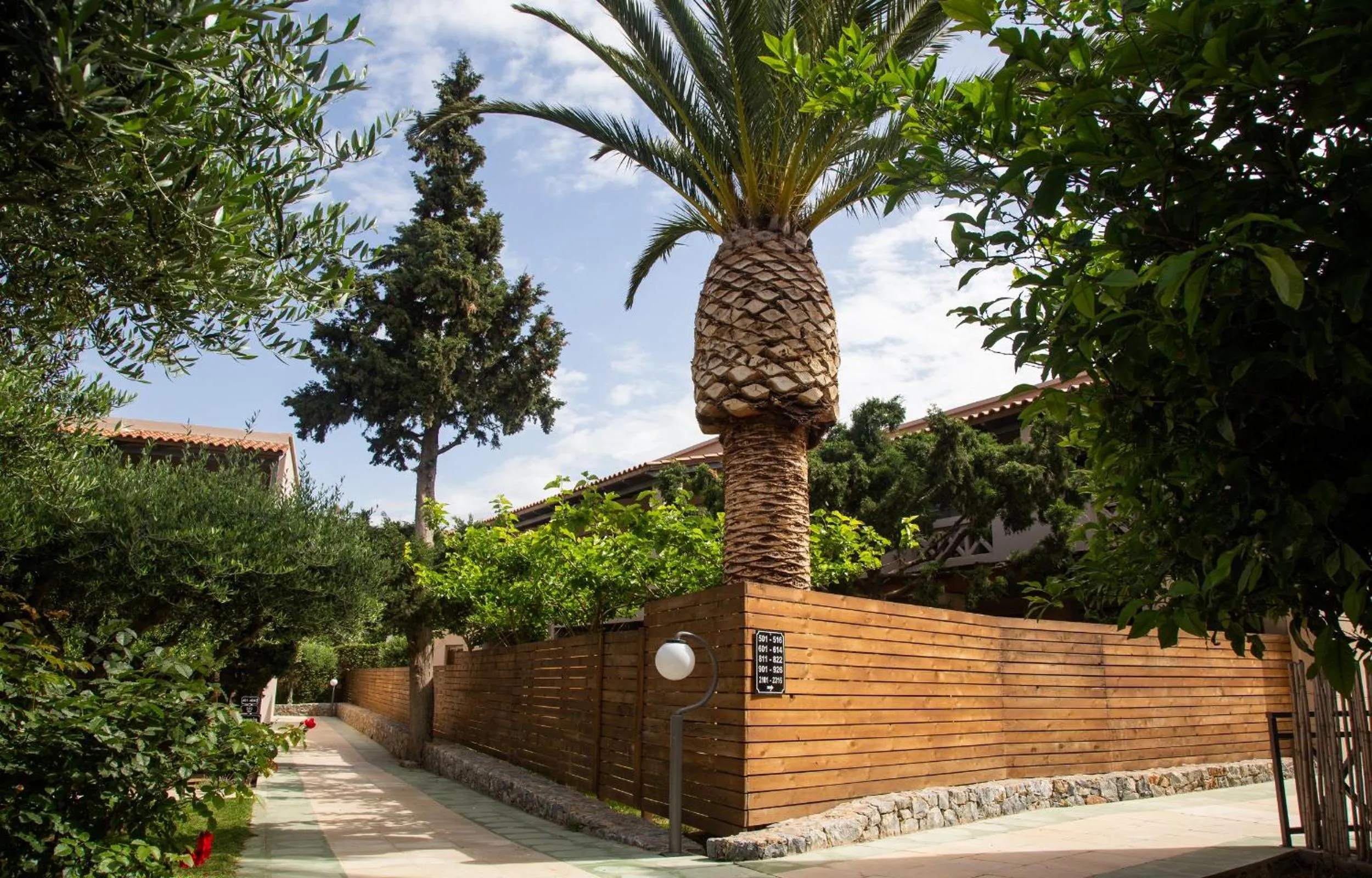 Garden in Paralos Irini Mare
