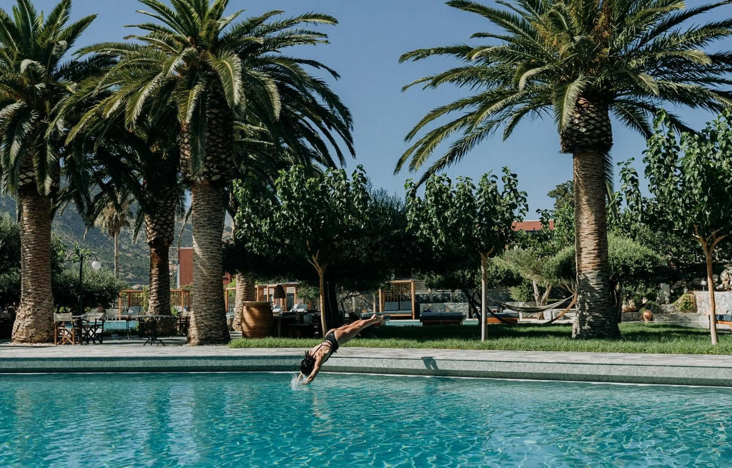 Garden in Paralos Irini Mare