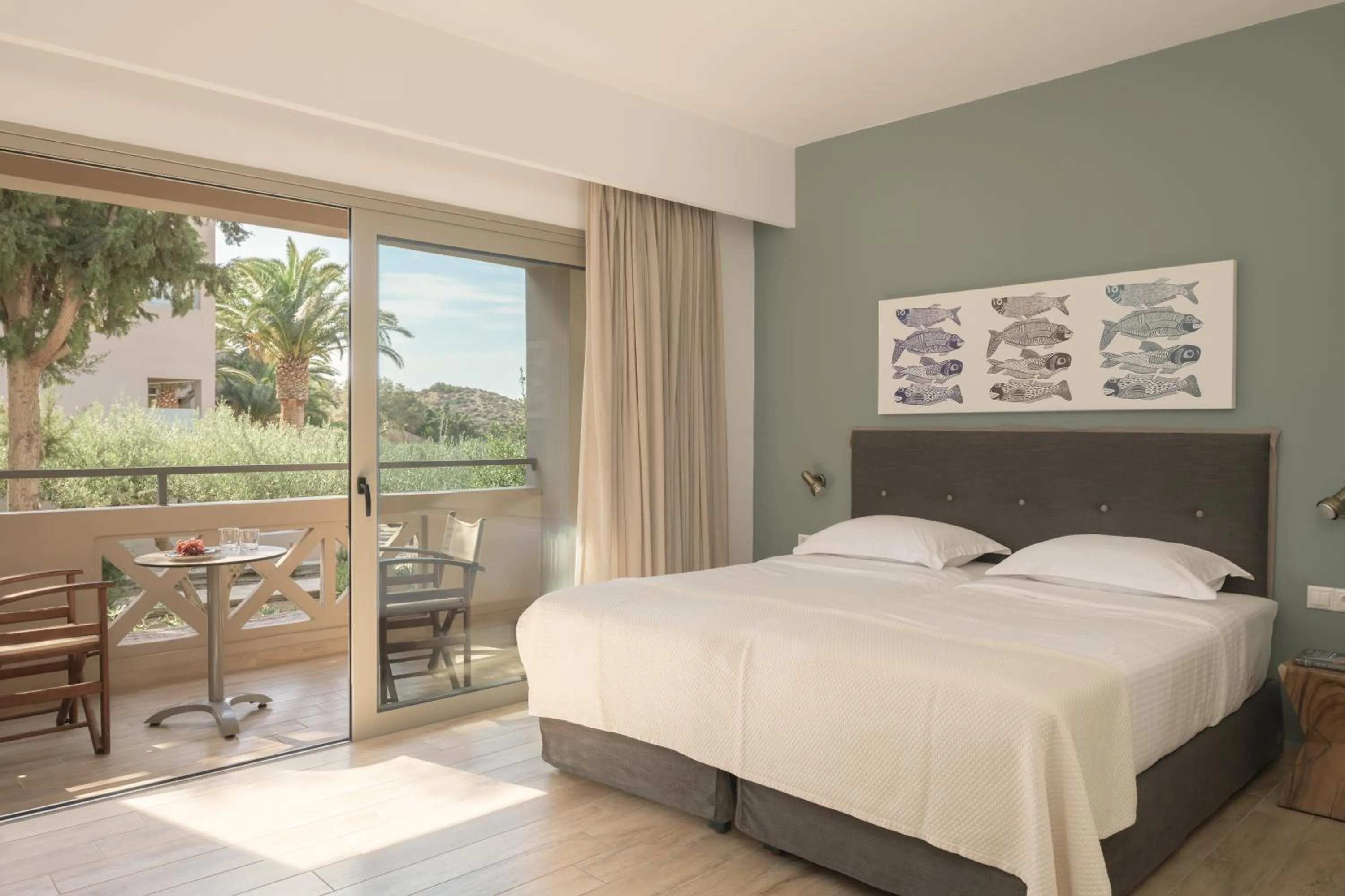 Bedroom, Bed in Paralos Irini Mare