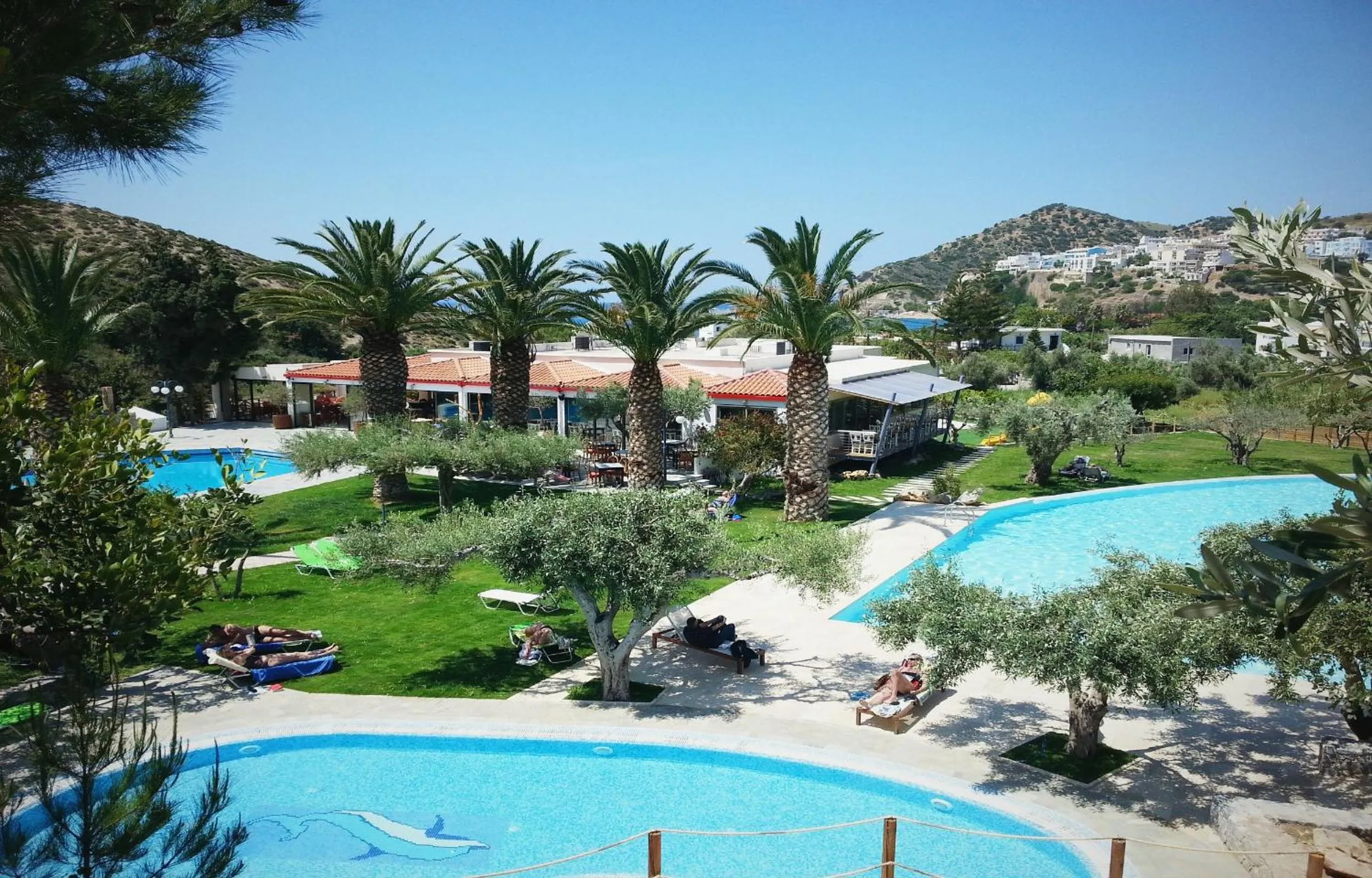 Natural landscape in Paralos Irini Mare