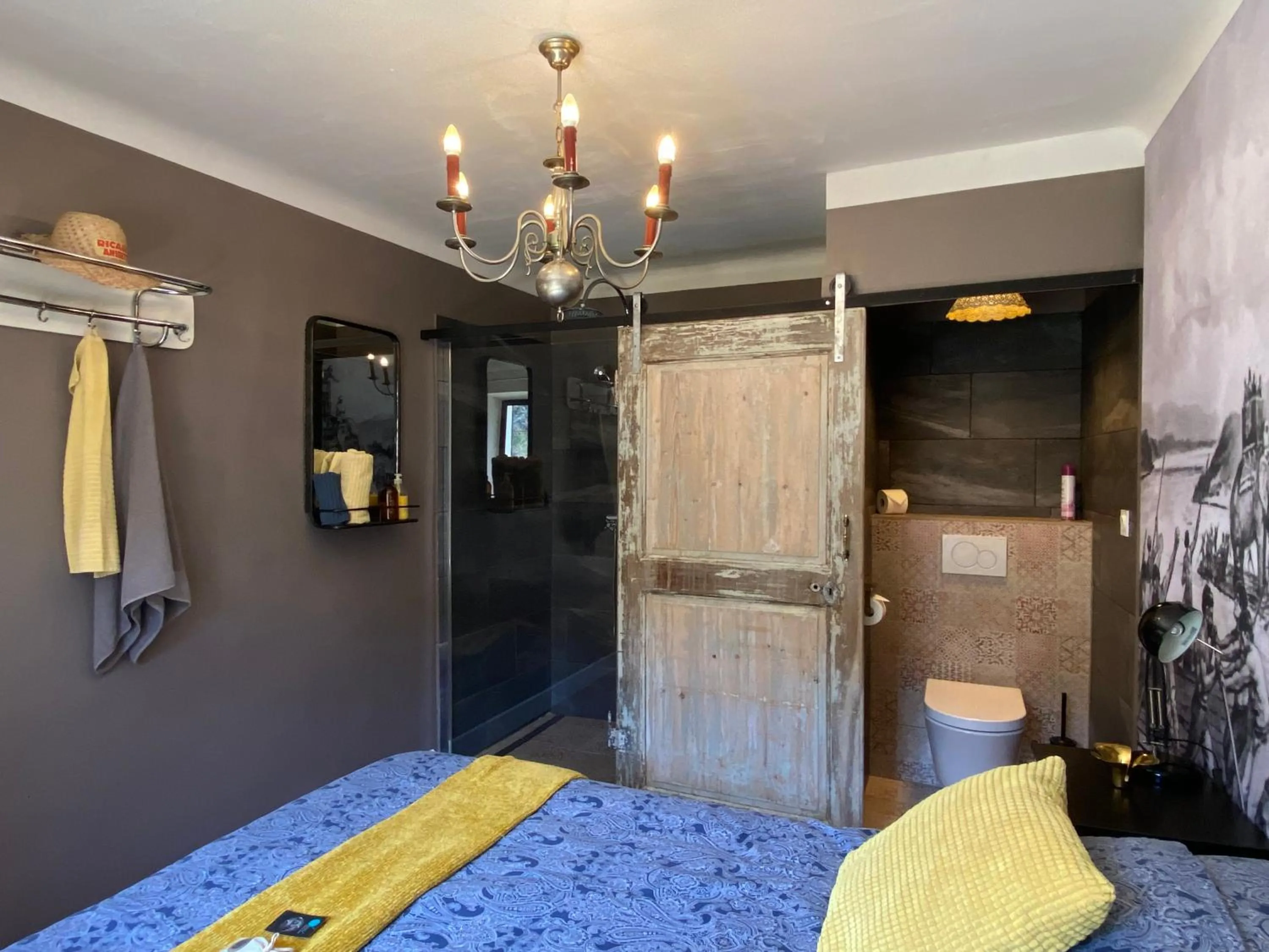 Bed in Mas de la Pauze