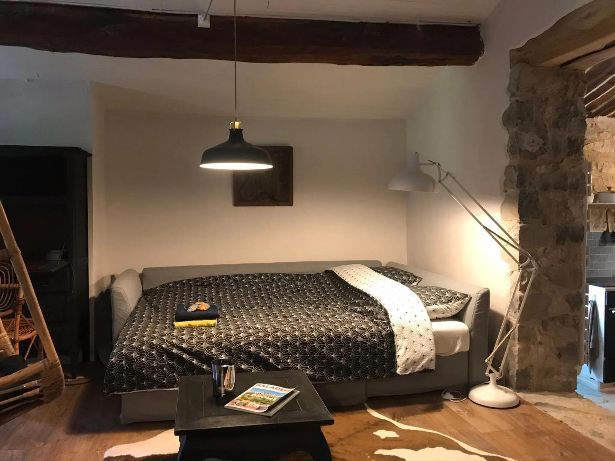 Bed in Mas de la Pauze