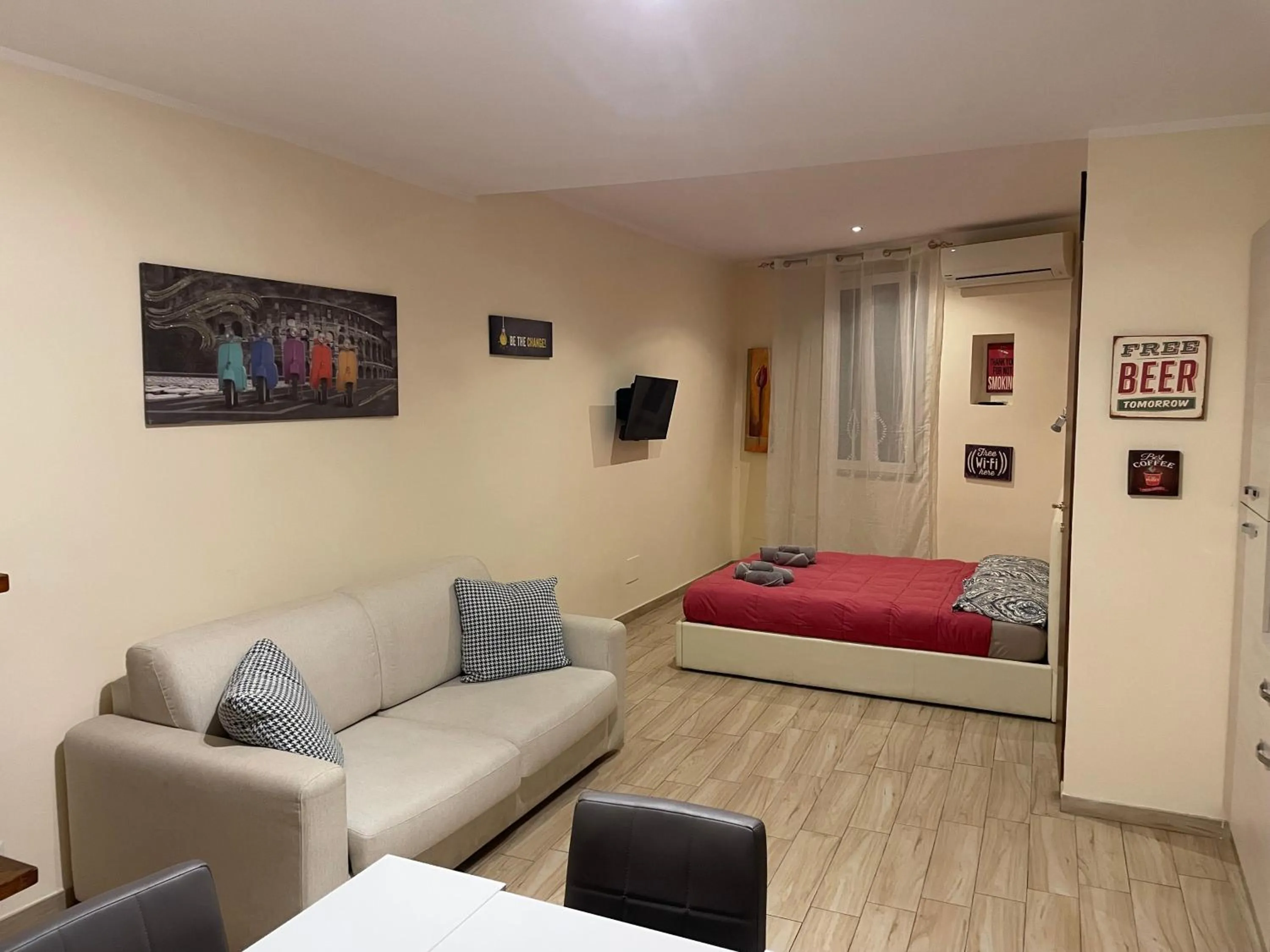 Living room, Bed in Vivere il Borgo