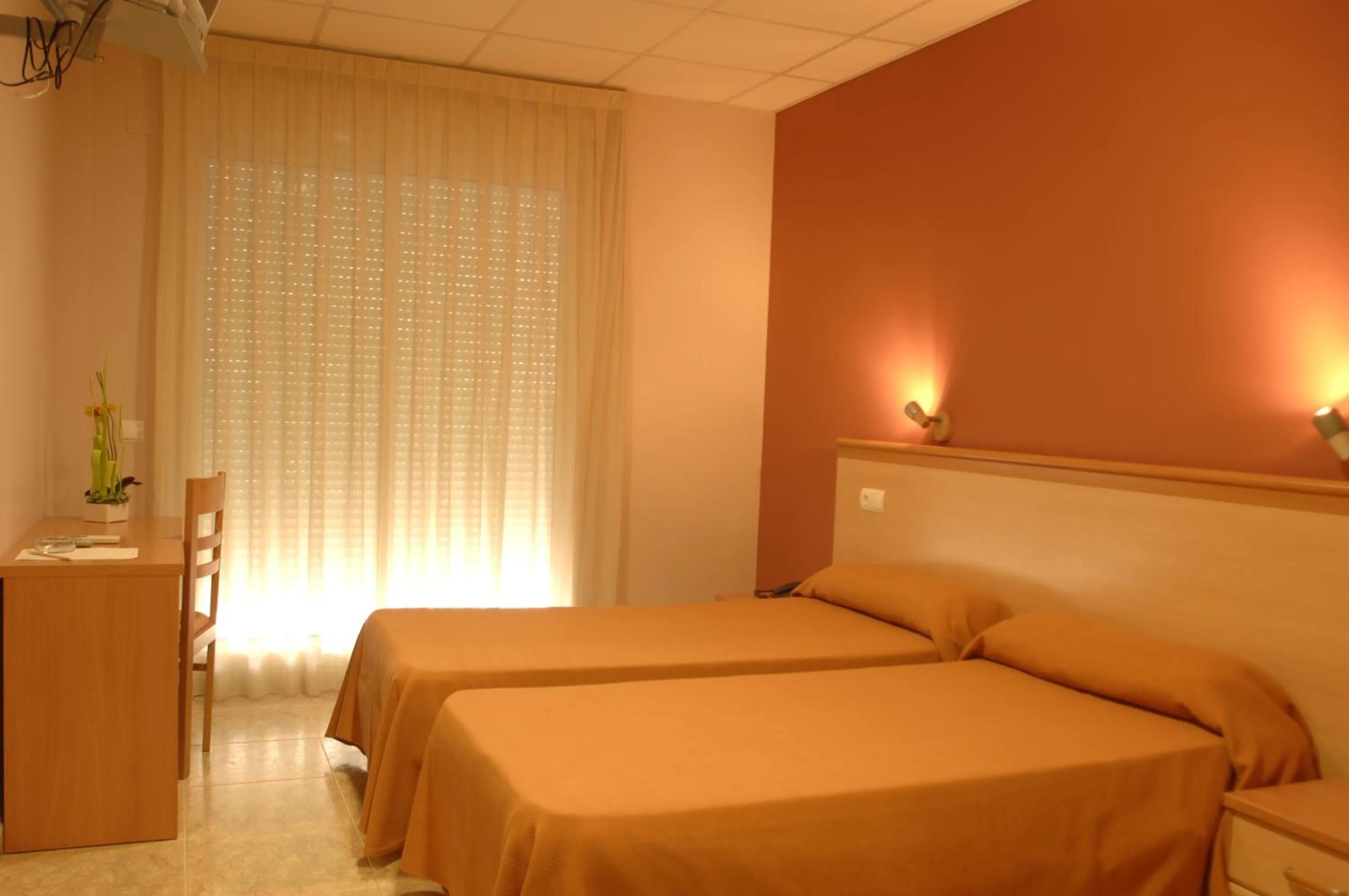 Bed in Hotel Mediterrani Blau