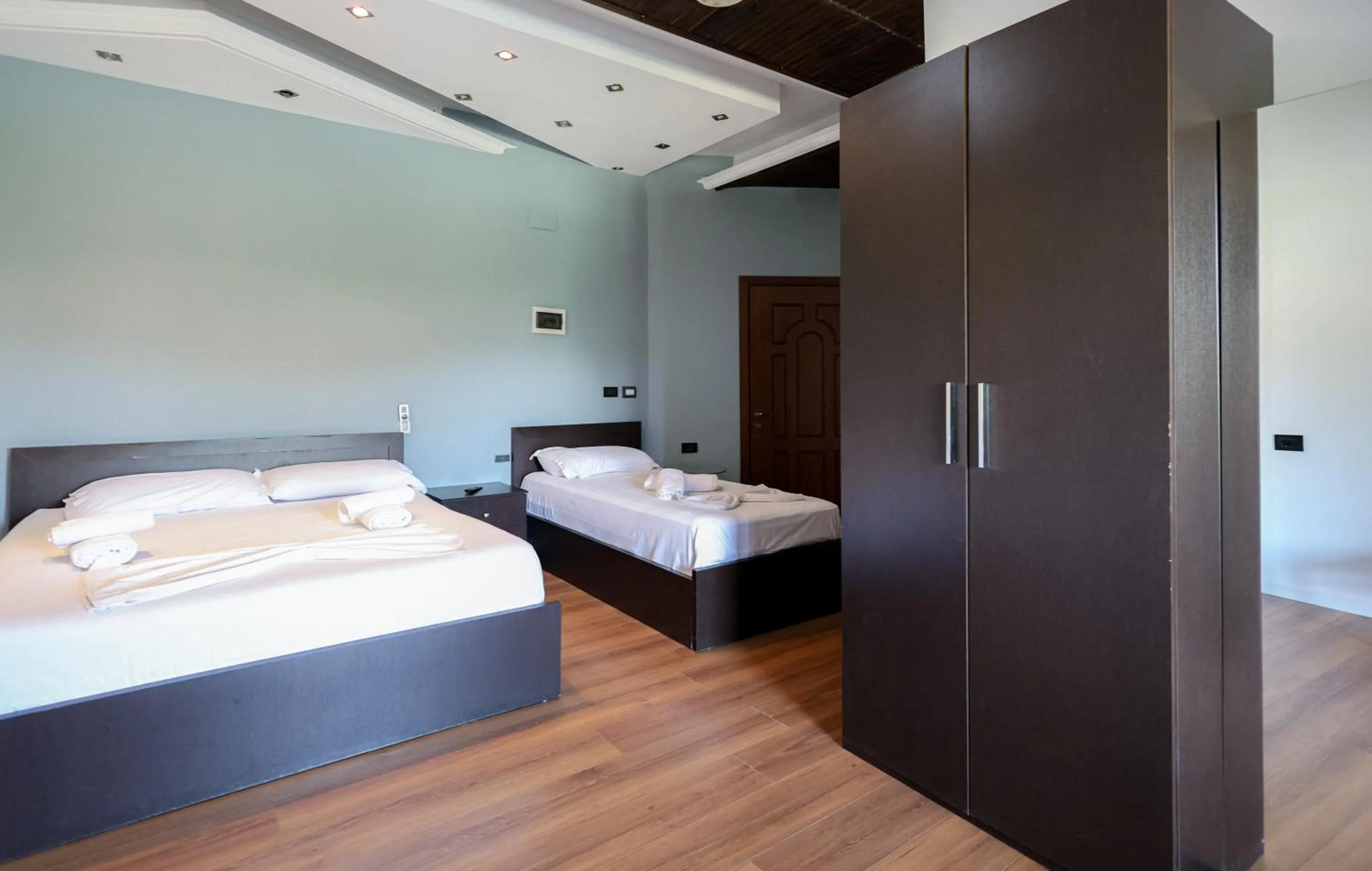 Bedroom, Bed in Hotel Ajka